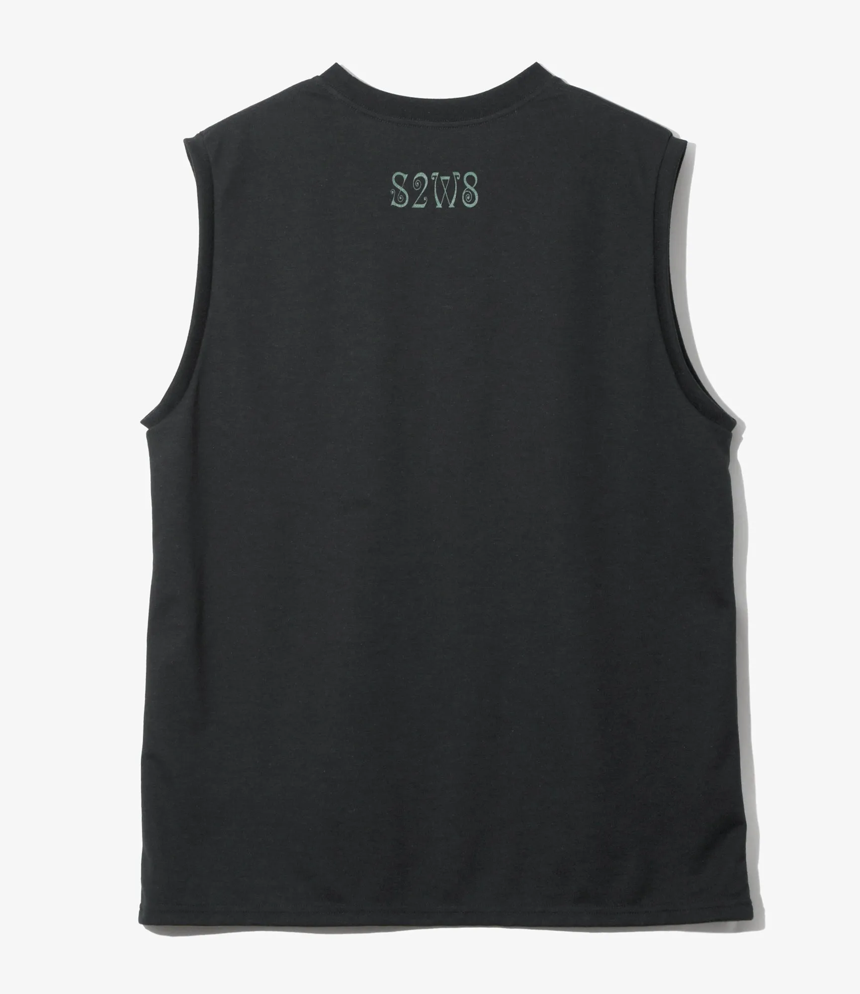 Sleeveless Crew Neck Tee - Black - Skull & Target sold by South2West8 product image thumbnail 3