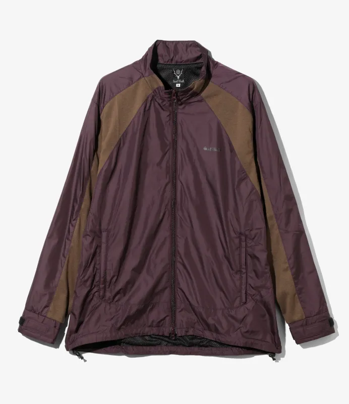 S2W8 x AFFXWRKS - Track Jacket - Bordeaux - Nylon Taffeta made by South2West8