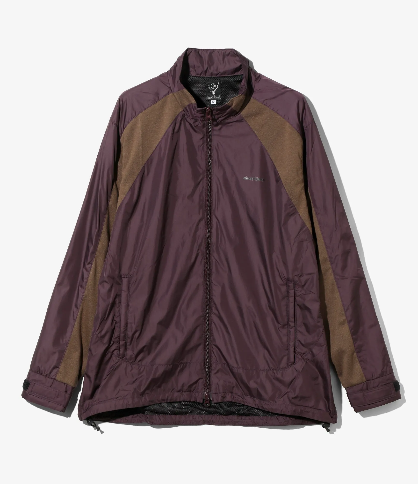 S2W8 x AFFXWRKS - Track Jacket - Bordeaux - Nylon Taffeta sold by South2West8