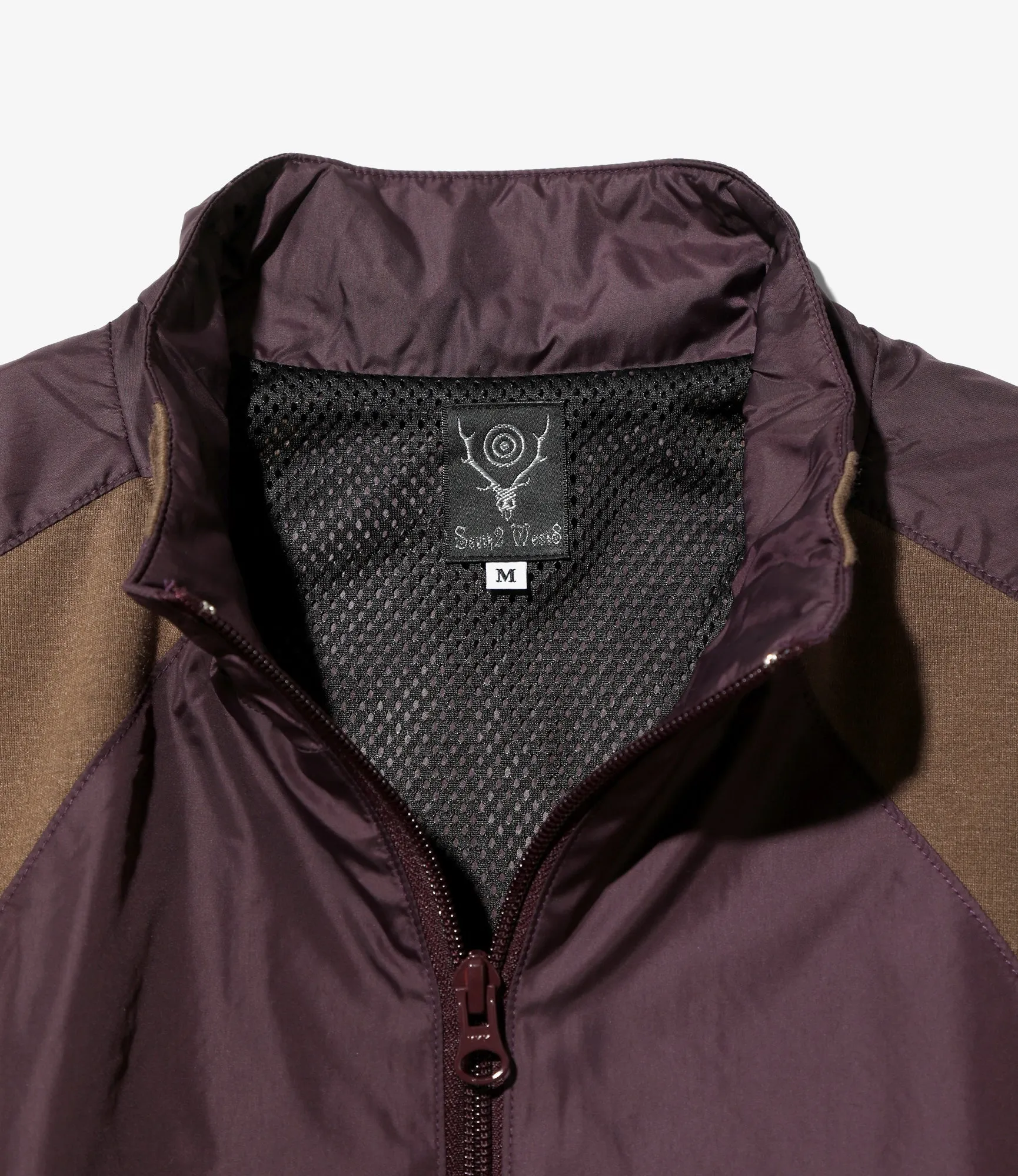 S2W8 x AFFXWRKS - Track Jacket - Bordeaux - Nylon Taffeta sold by South2West8 product image thumbnail 2