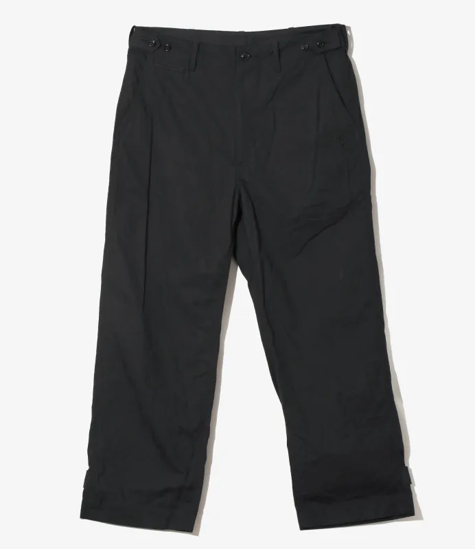 Military Pant - Black - C/N Canvas made by South2West8