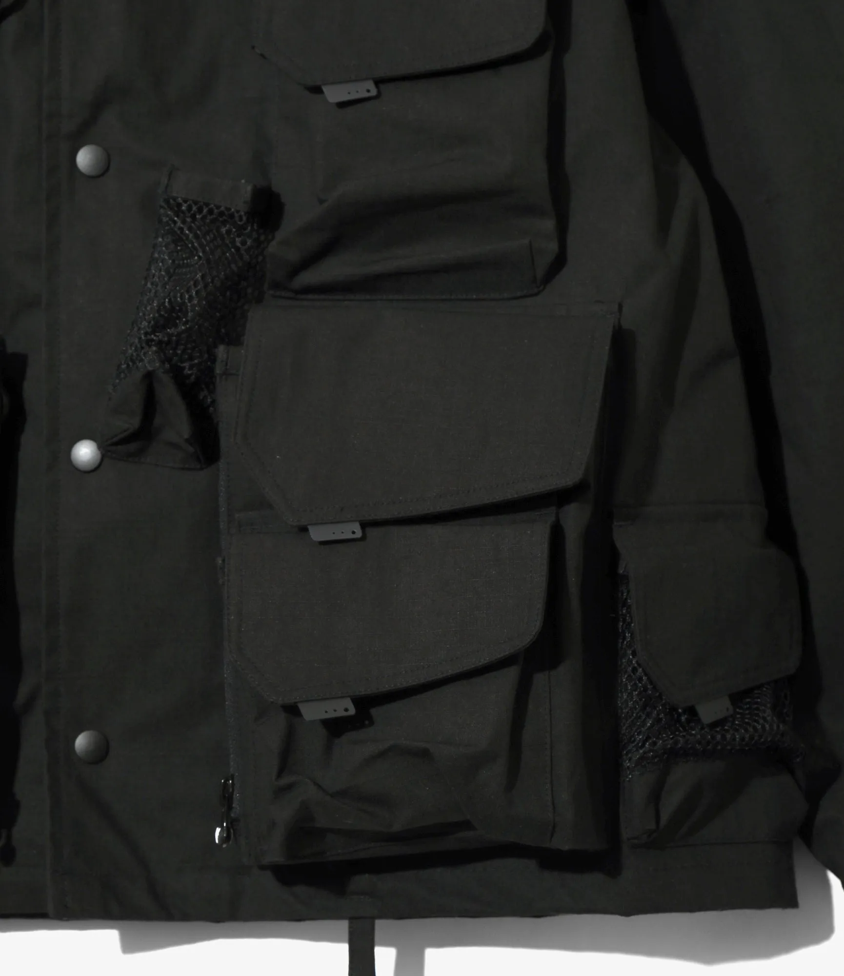 Tenkara Trout Parka - Black - C/N Ripstop sold by South2West8 product image thumbnail 3