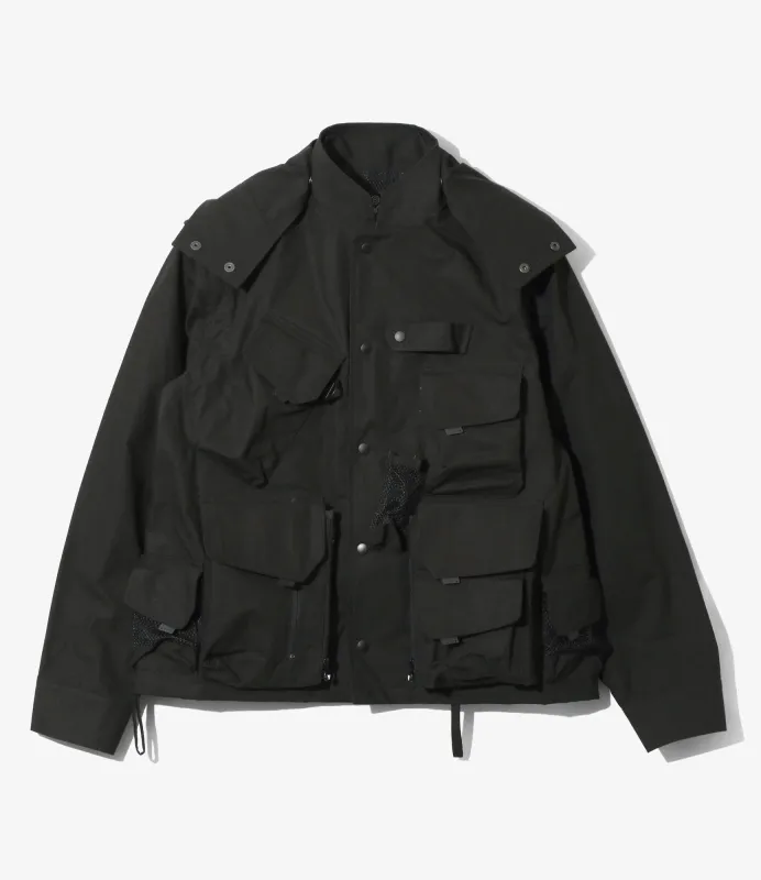 Tenkara Trout Parka - Black - C/N Ripstop made by South2West8