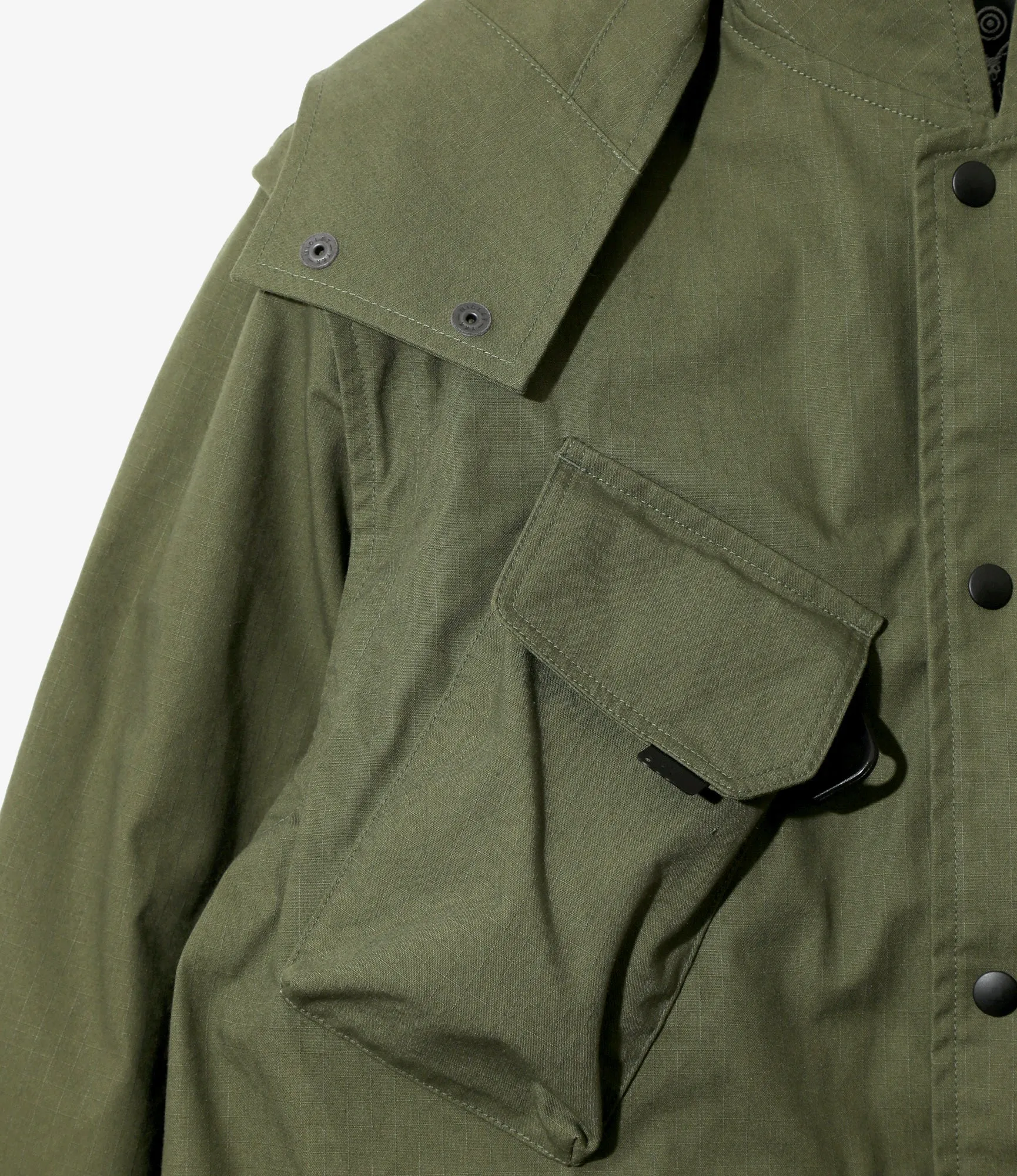 Tenkara Trout Parka - Olive - C/N Ripstop sold by South2West8 product image thumbnail 2