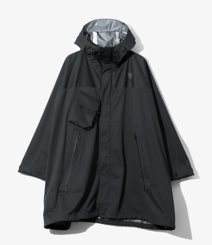 River Trek Poncho - Black - Poly Smooth / 3Layer made by South2West8