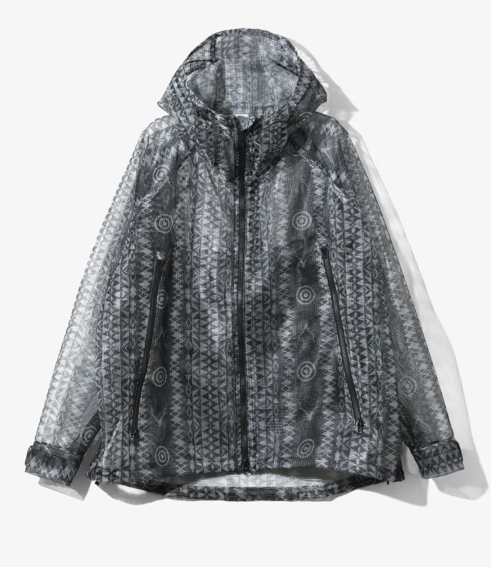 SHORT PARKA WAXED LINEN | Parallel
