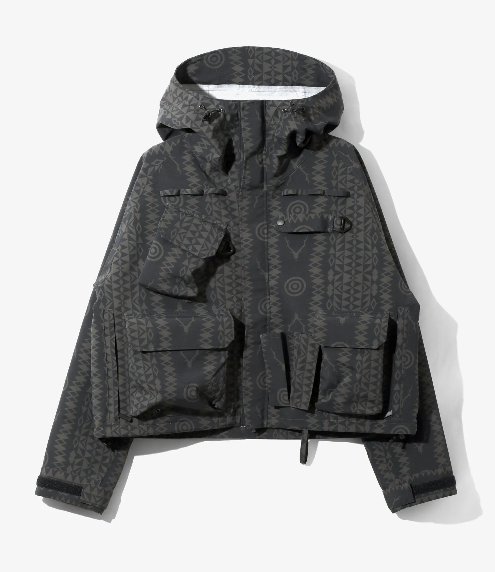 River Trek Jacket - Native S&T - Nylon Tussah / 3Layer sold by South2West8