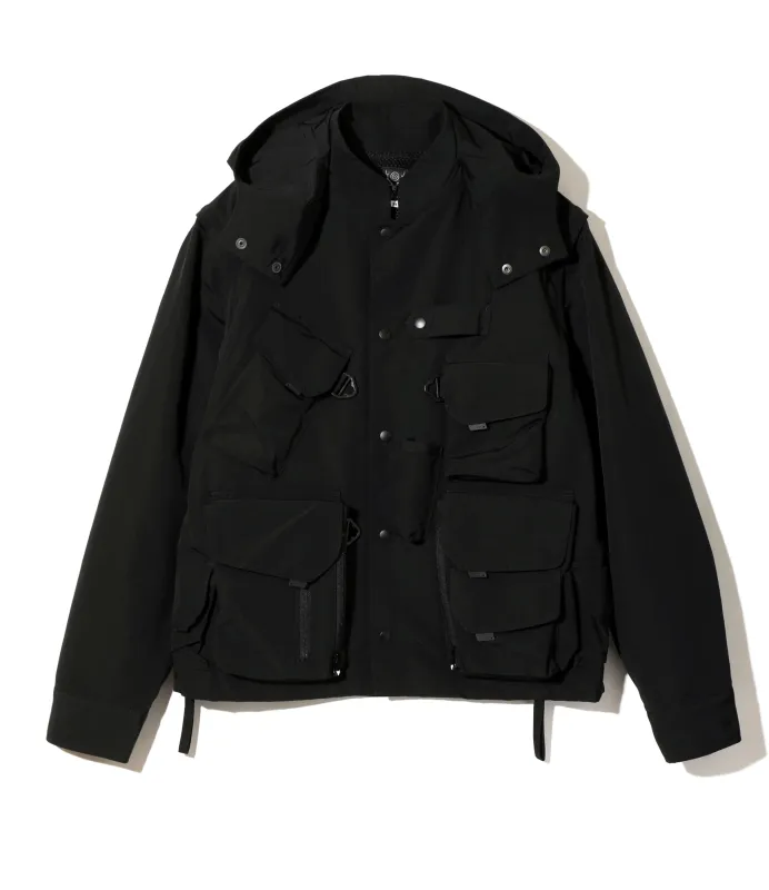 Tenkara Trout Parka - Black - C/N Crosgrain made by South2West8
