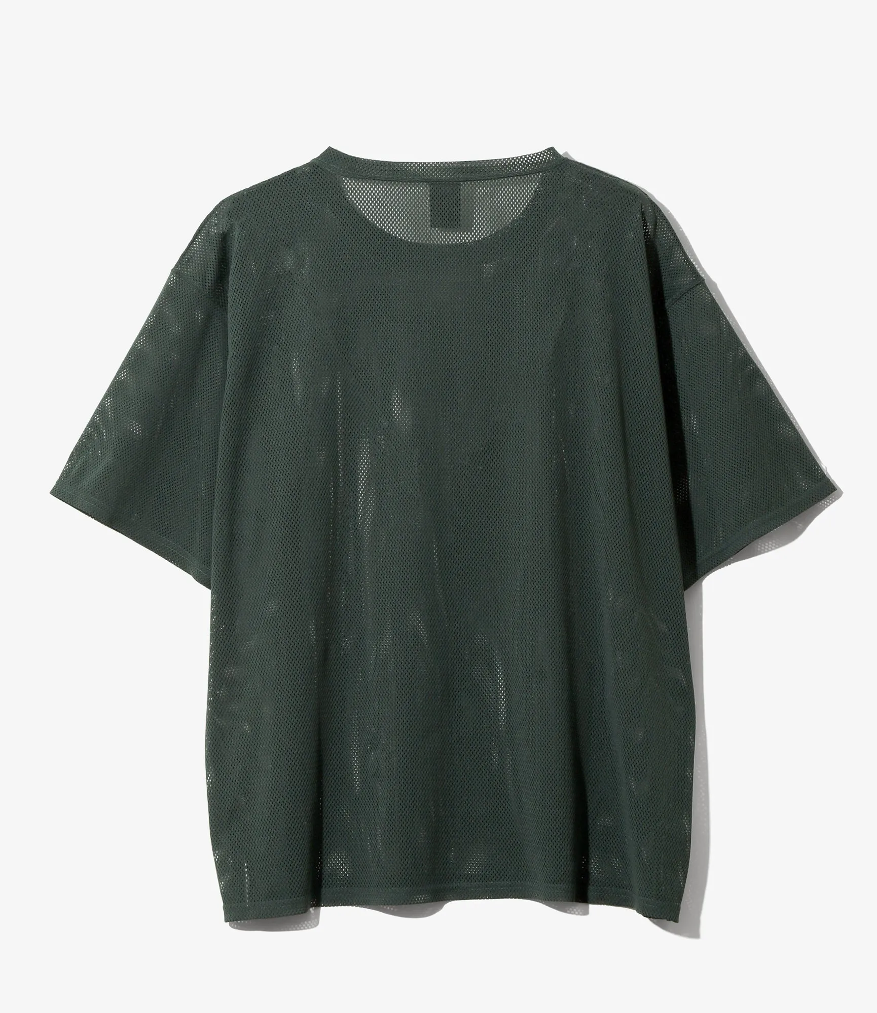 S/S Crew Neck Shirt - Dk. Green - Knit Mesh sold by South2West8 product image thumbnail 3