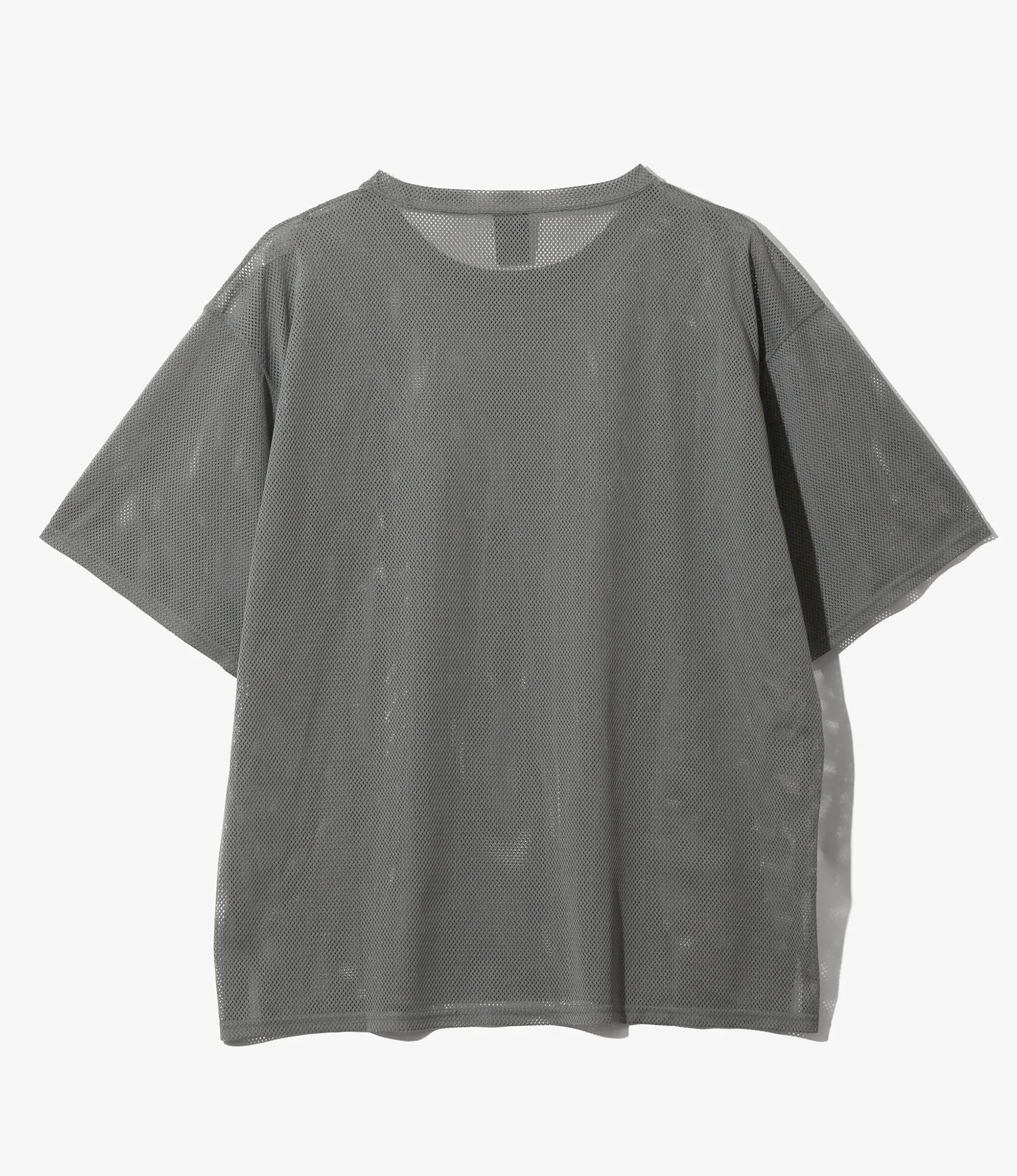 S/S Crew Neck Shirt - Grey - Knit Mesh sold by South2West8 product image thumbnail 3