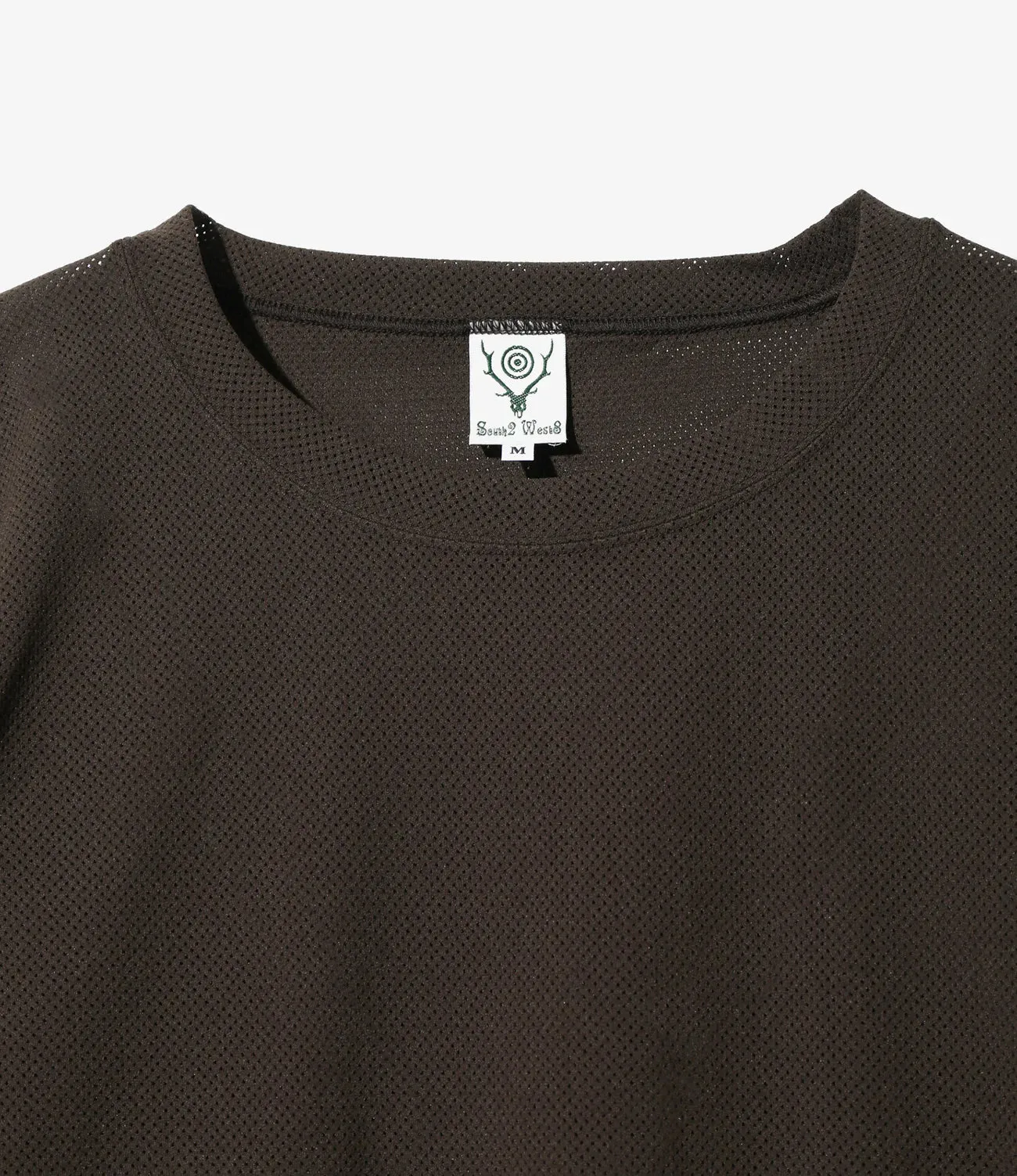 L/S Crew Neck Shirt - Dk. Brown - Knit Mesh sold by South2West8 product image thumbnail 2