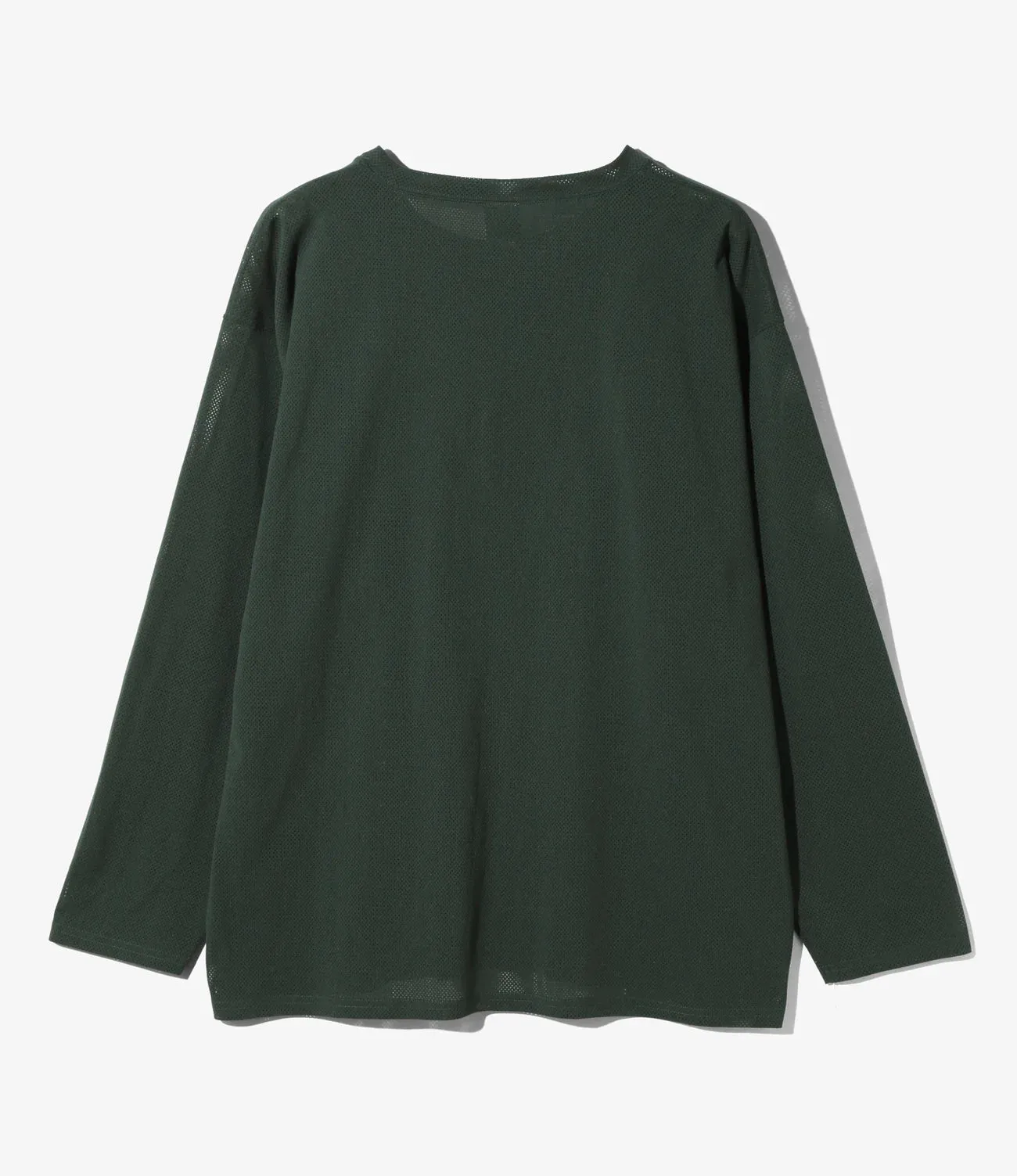 L/S Crew Neck Shirt - Dk. Green - Knit Mesh sold by South2West8 product image thumbnail 4