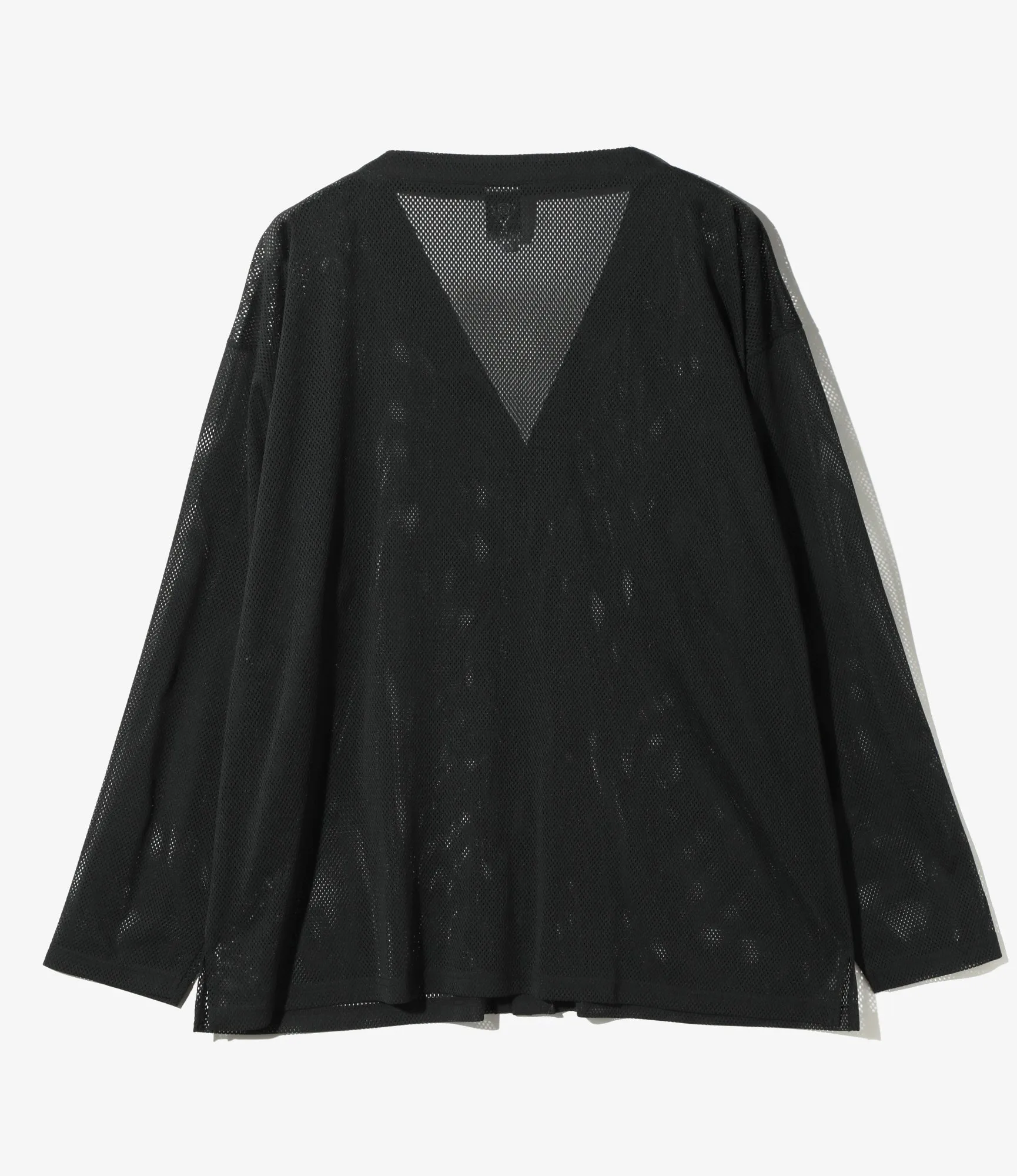 V-Neck Cardigan - Black - Knit Mesh sold by South2West8 product image thumbnail 4
