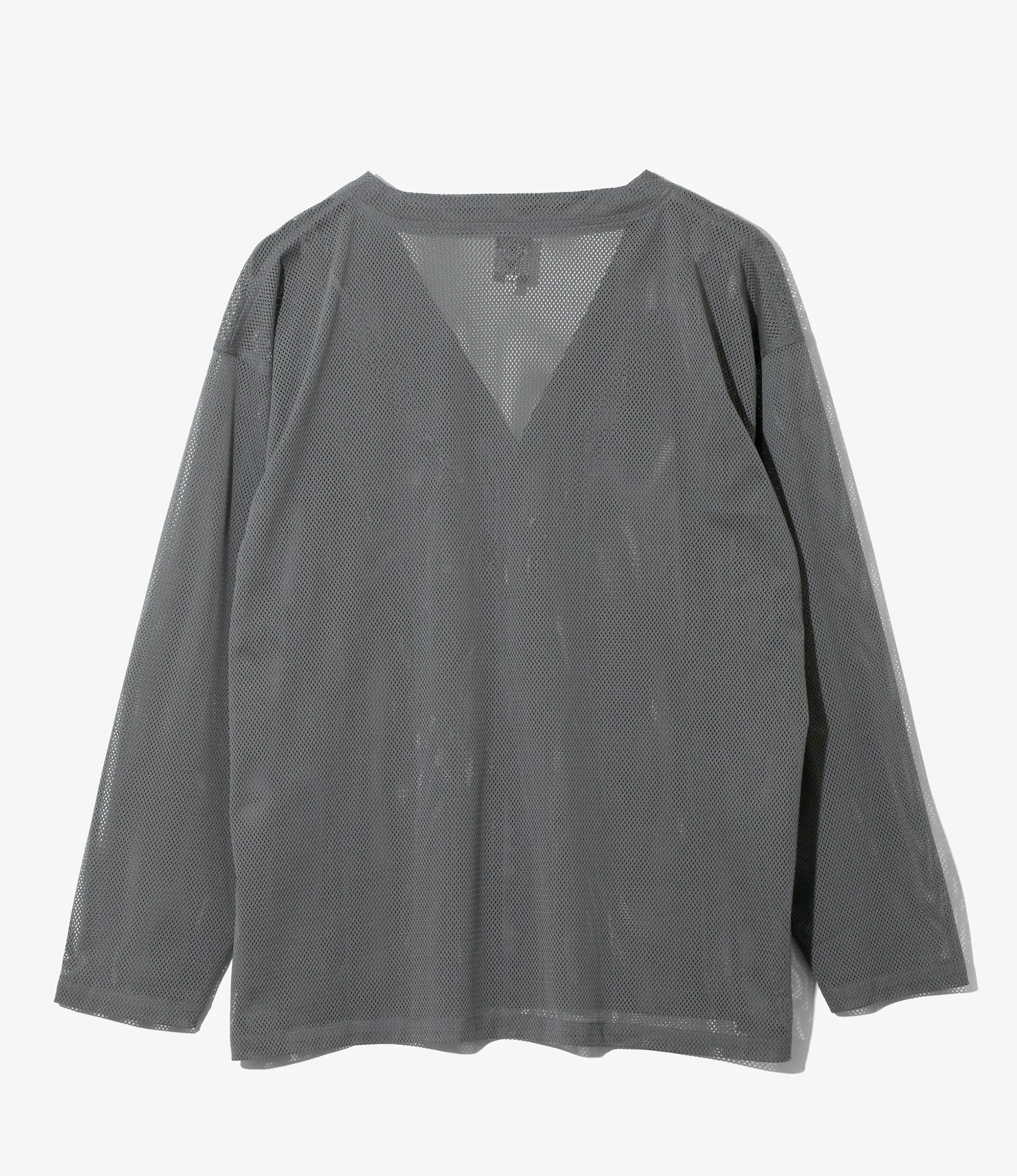 V-Neck Cardigan - Grey - Knit Mesh sold by South2West8 product image thumbnail 3