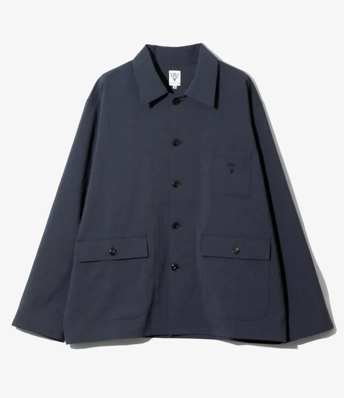 Hunting Shirt - Navy - Poly Oxford made by South2West8