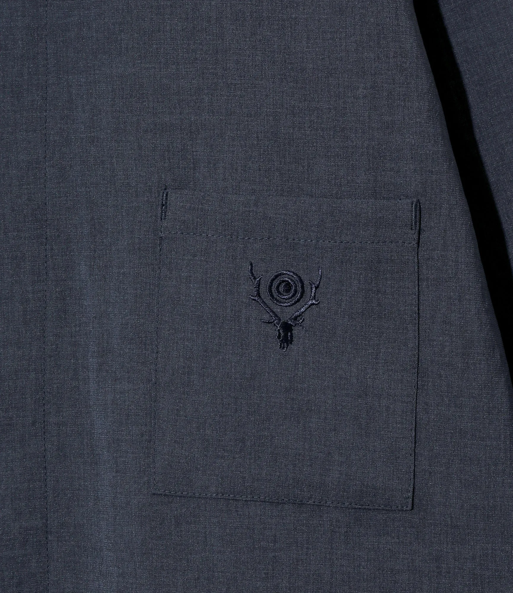 Hunting Shirt - Navy - Poly Oxford sold by South2West8 product image thumbnail 2