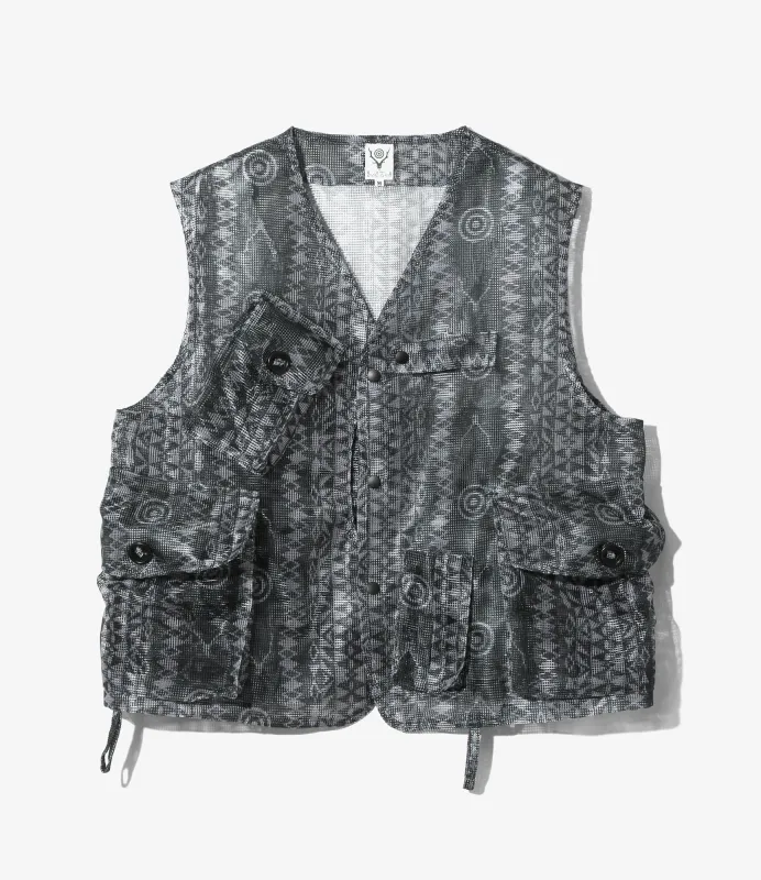 Bush Tenkara Vest - Native S&T - Heavyweight Mesh made by South2West8