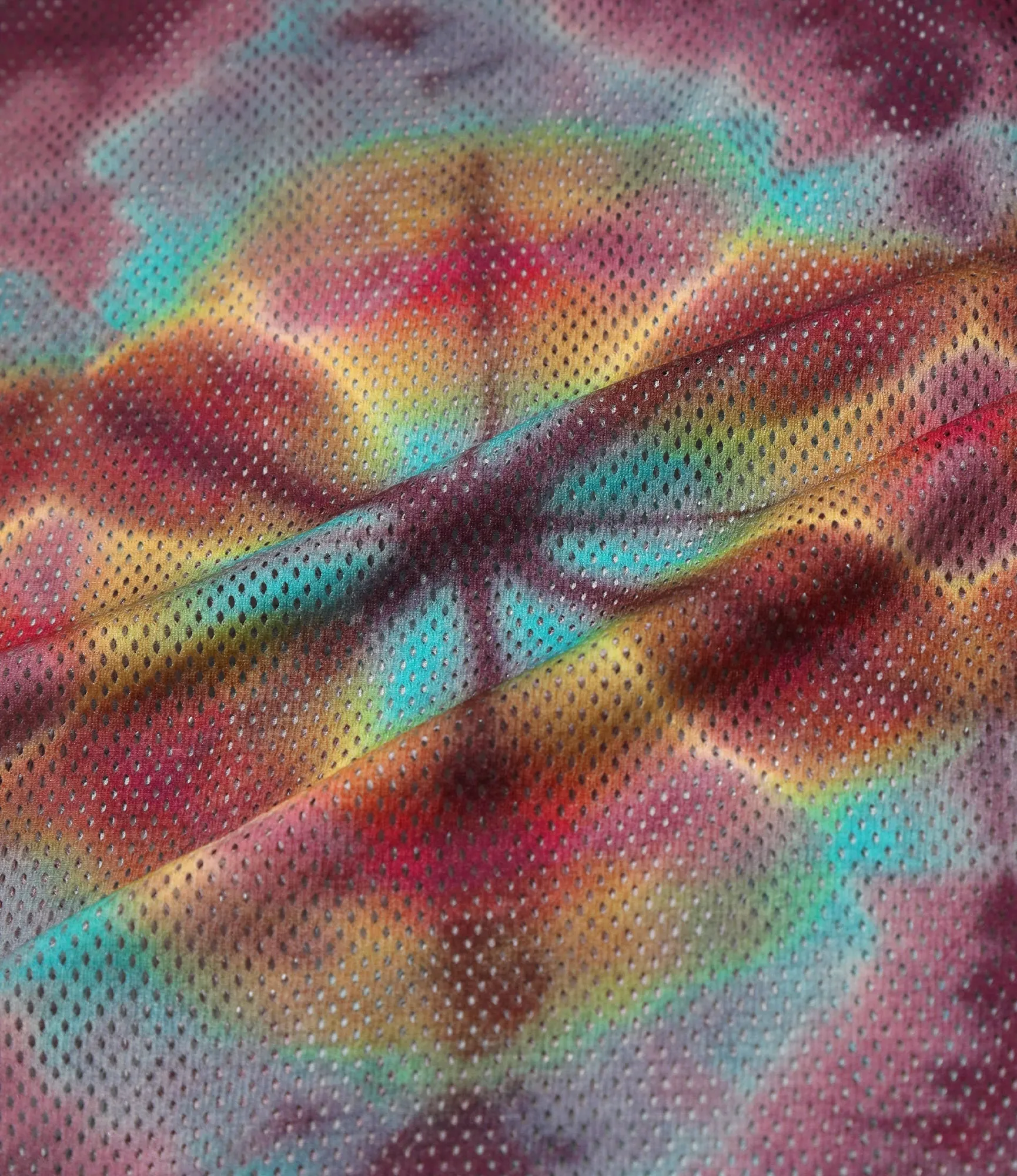 Nepenthes Special S.S. Crew Neck Shirt - Purple - Knit Mesh / Tie dye sold by South2West8 product image thumbnail 5