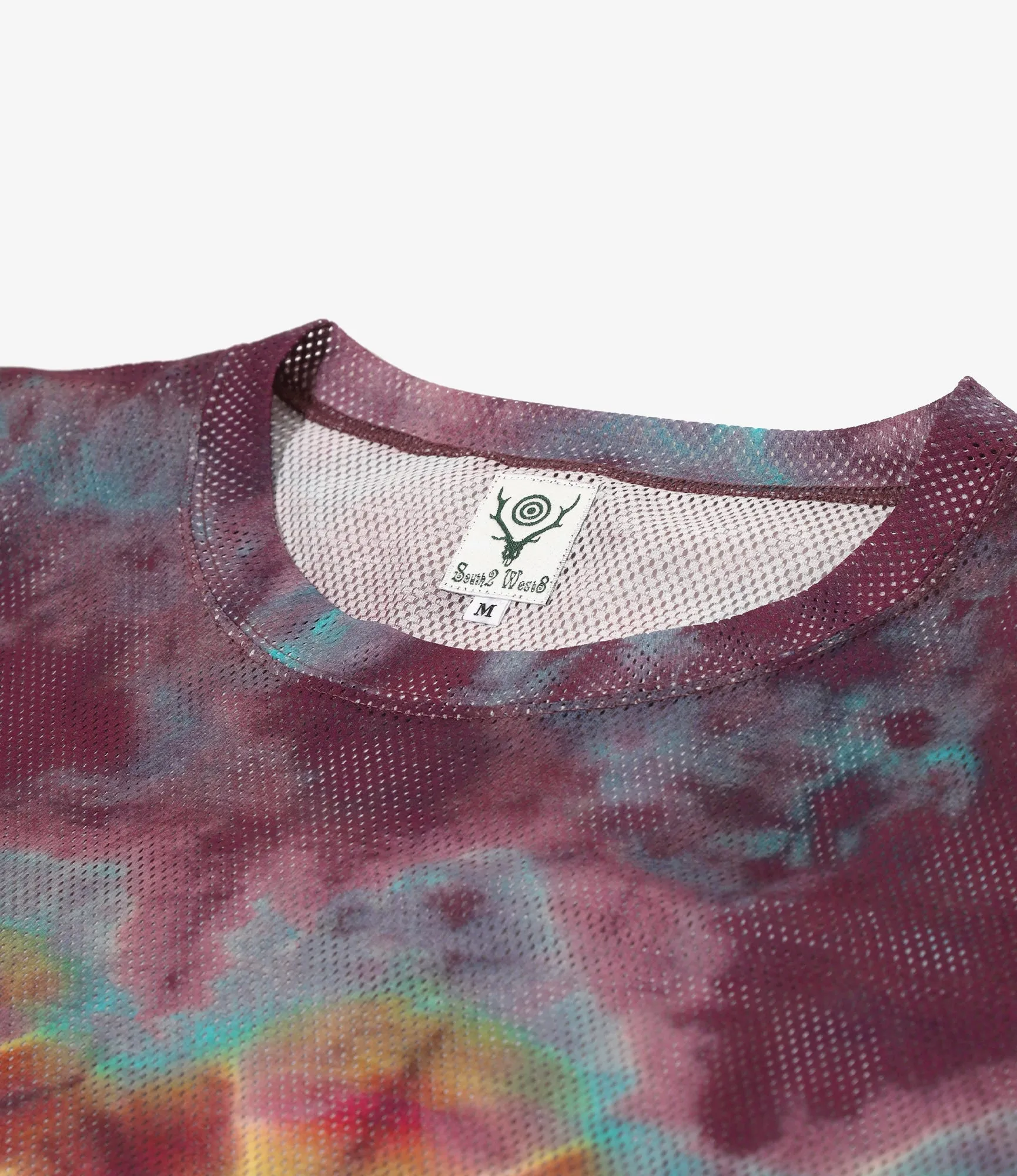 Nepenthes Special S.S. Crew Neck Shirt - Purple - Knit Mesh / Tie dye sold by South2West8 product image thumbnail 2