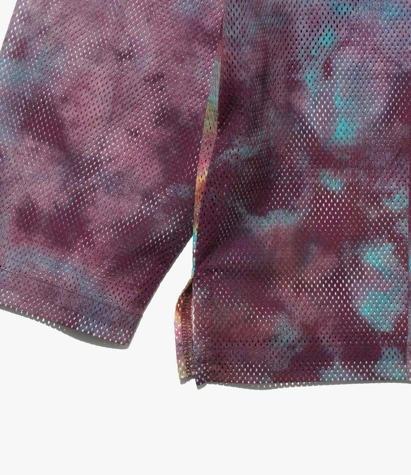 Nepenthes Special S.S. Crew Neck Shirt - Purple - Knit Mesh / Tie dye sold by South2West8 product image thumbnail 3