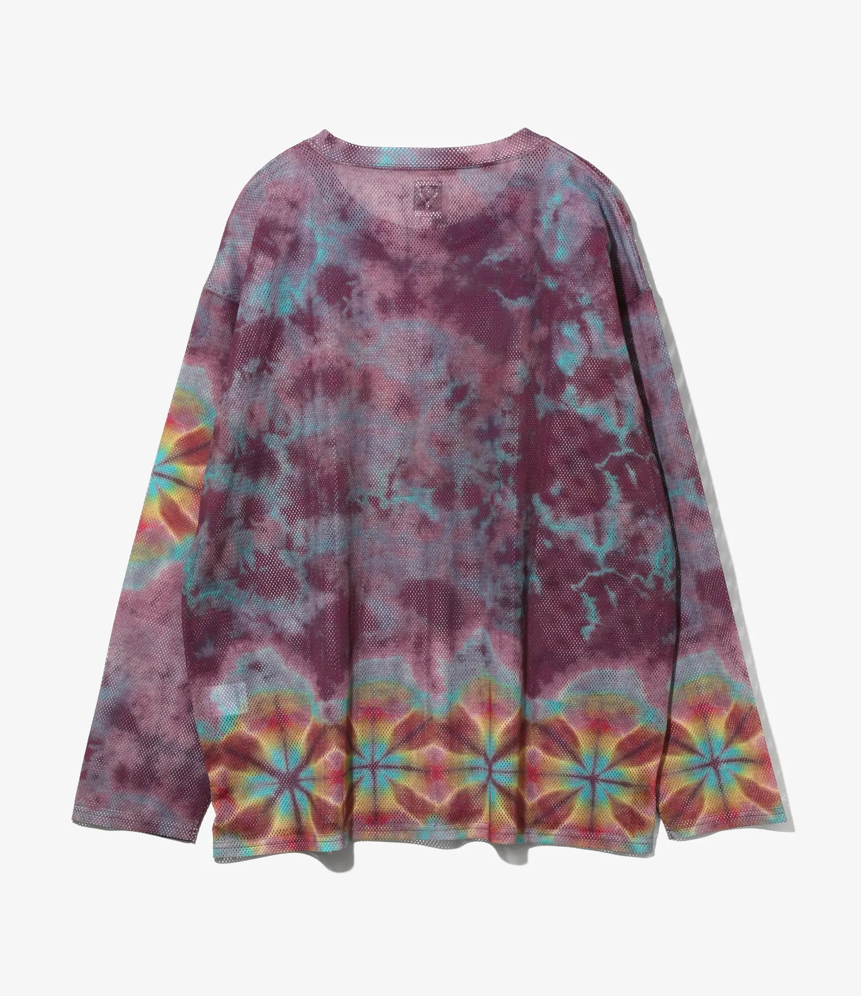 Nepenthes Special S.S. Crew Neck Shirt - Purple - Knit Mesh / Tie dye sold by South2West8 product image thumbnail 4