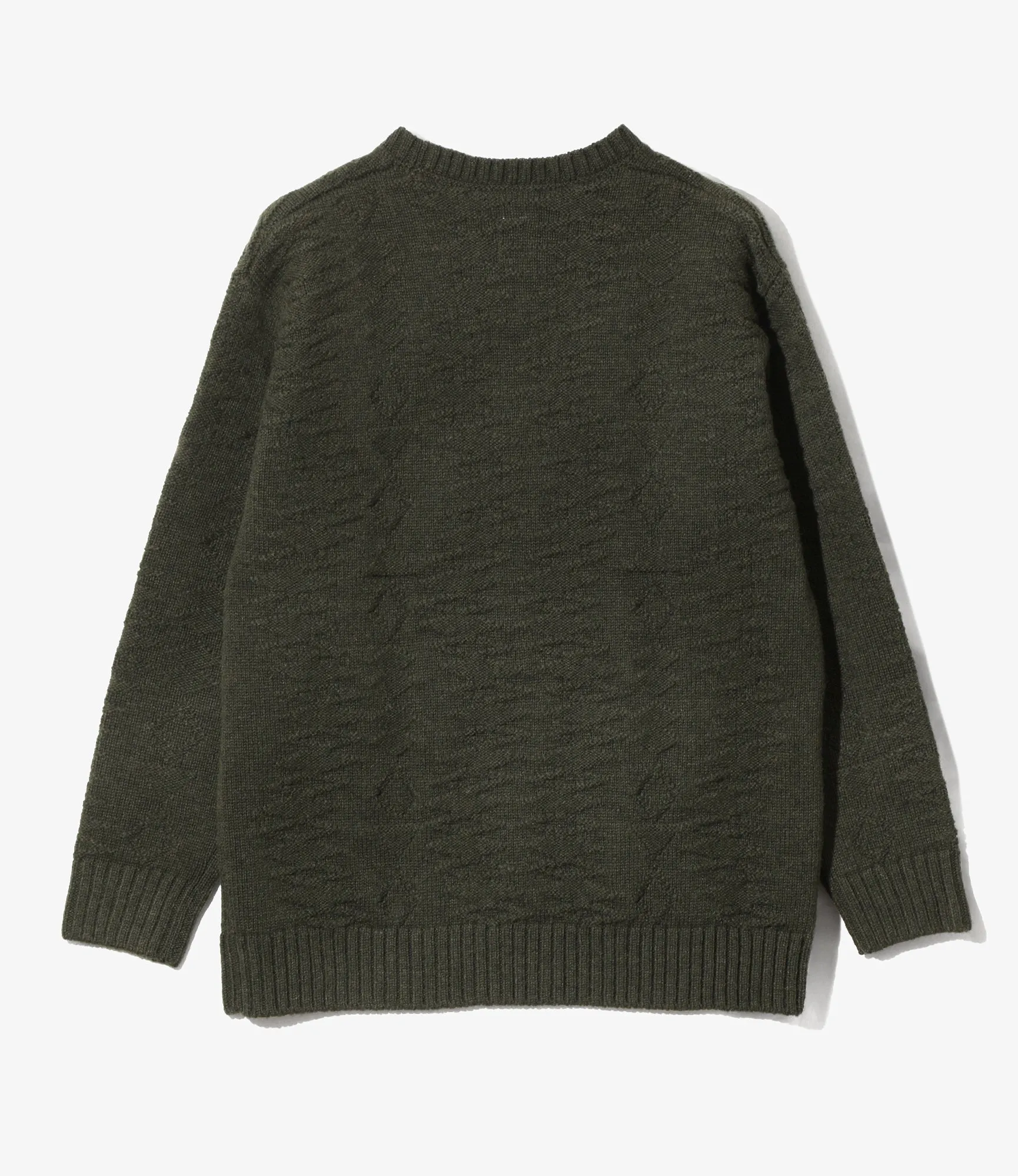 Fisherman Sweater - Olive - Native Pattern sold by South2West8 product image thumbnail 3
