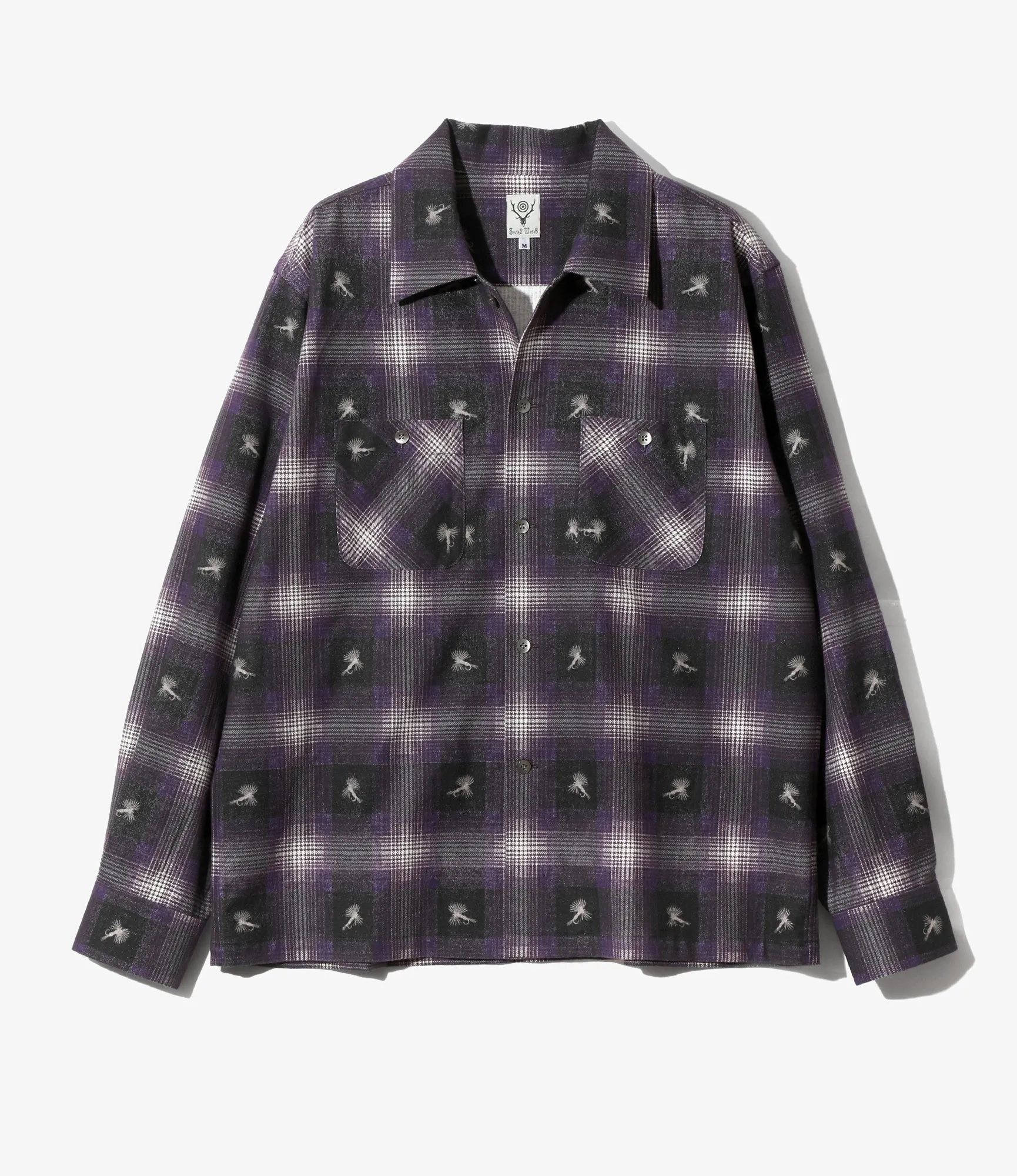 Classic Shirt - Purple - Printed Flannel sold by South2West8