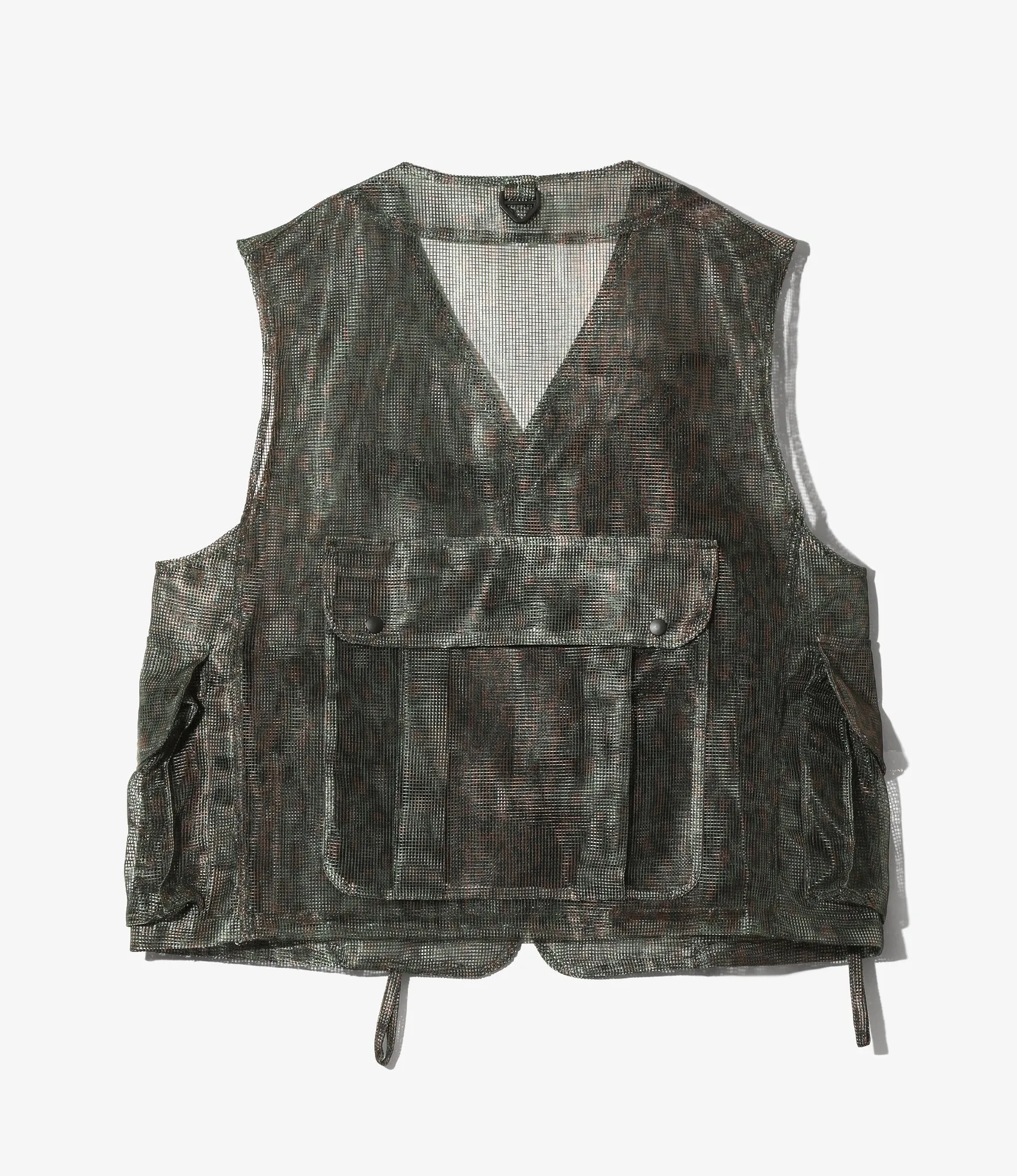 Bush Tenkara Vest - Green - Printed Heavyweight Mesh sold by South2West8 product image thumbnail 4