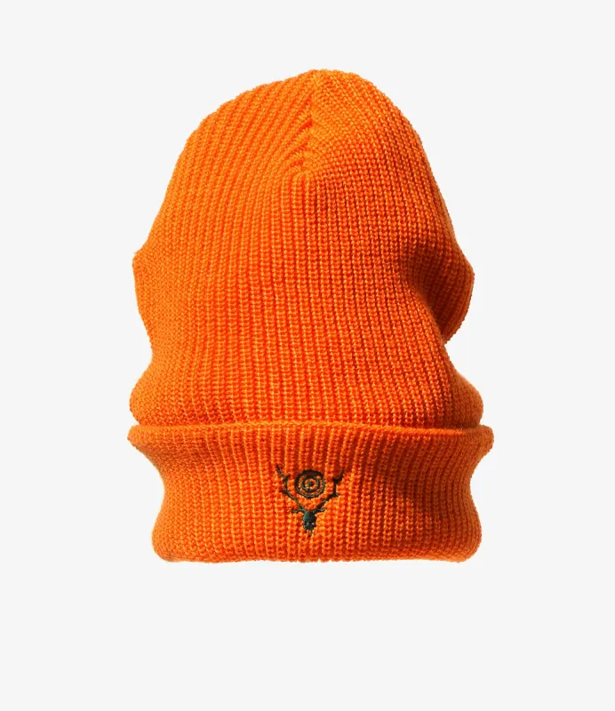 Watch Cap - Orange - W/A Knit made by South2West8