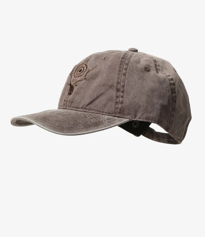 Strap Back Cap - Brown - S&T Emb. made by South2West8