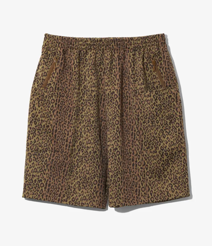 String C.S. Short - Brown - Poly Jq. / Leopard made by South2West8