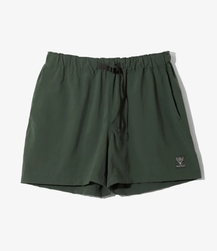 Belted Short - Green - Nylon Oxford made by South2West8
