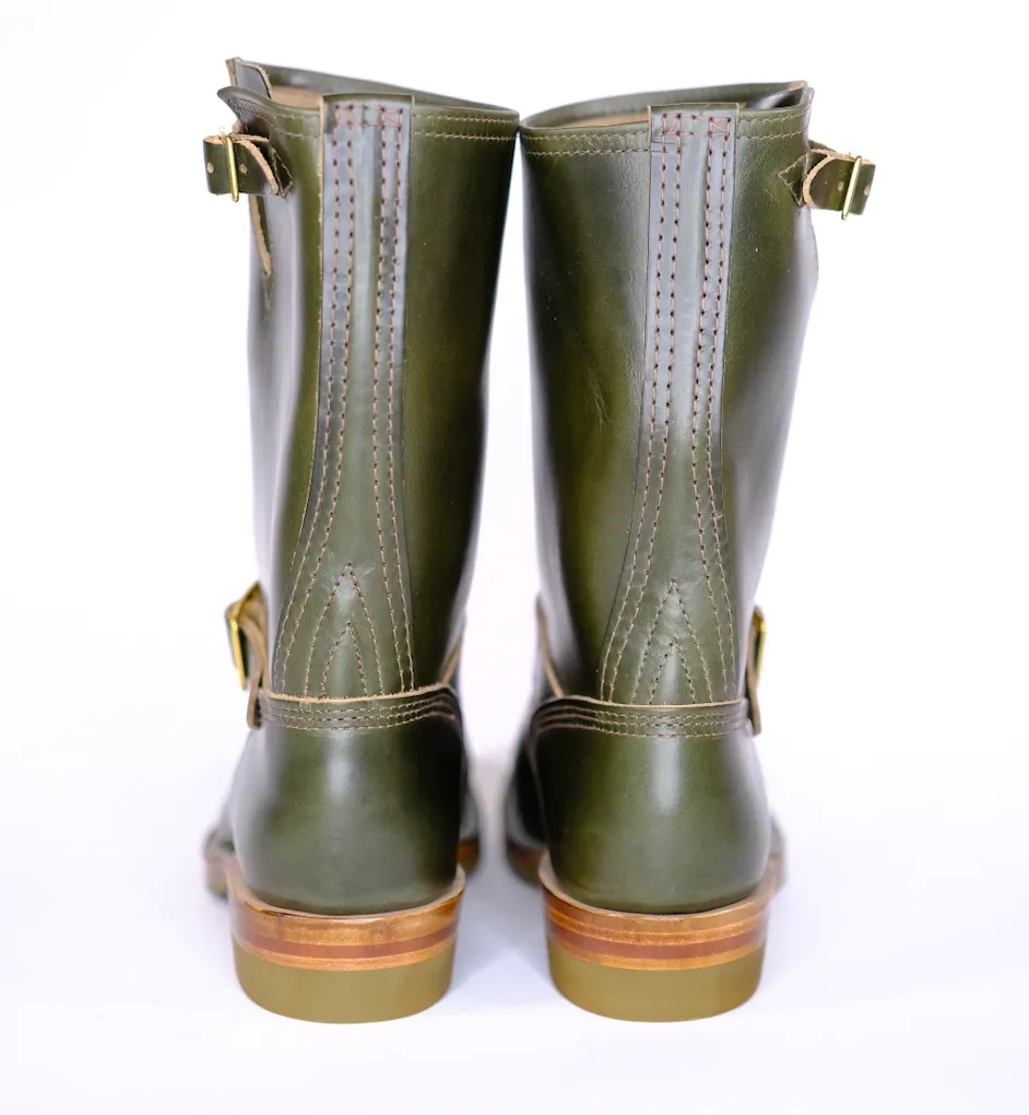 Wesco Boots X The Shop Mister Lou Olive Horween Chromexcel Engineer Boot sold by The Shop Vancouver product image thumbnail 3