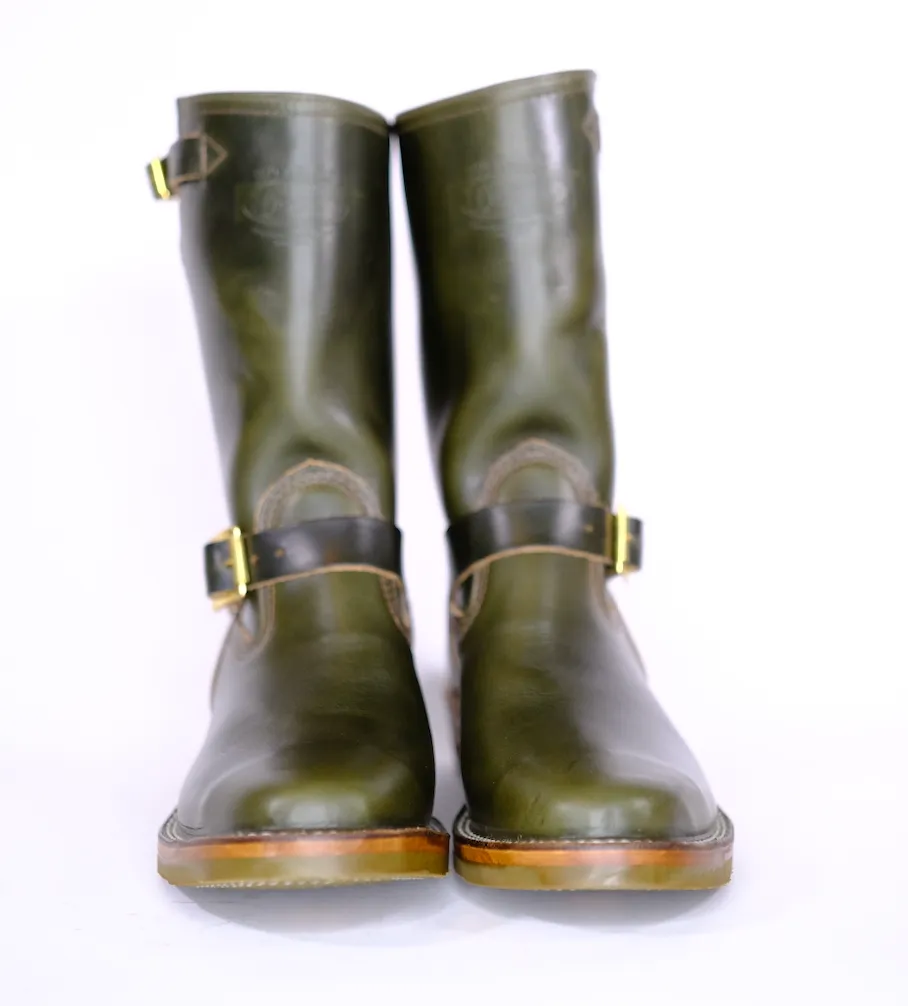 Wesco Boots X The Shop Mister Lou Olive Horween Chromexcel Engineer Boot sold by The Shop Vancouver product image thumbnail 4