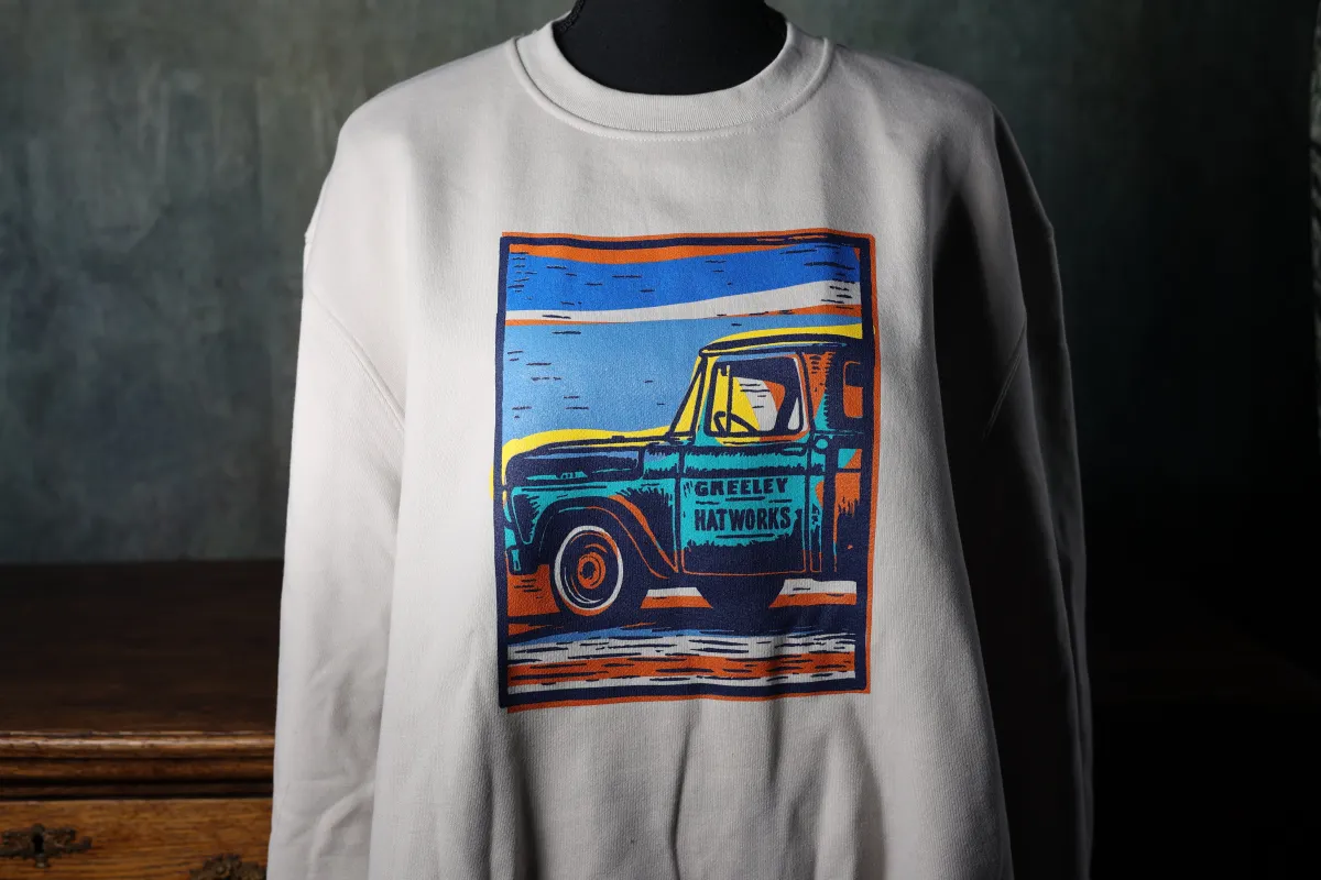 GHW x Bria Workhorse Crewneck made by Greeley Hat Works