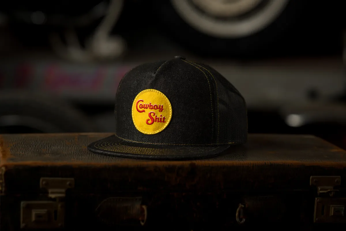 BDSS Ranch Water Denim Cap made by Big D Speed Shop