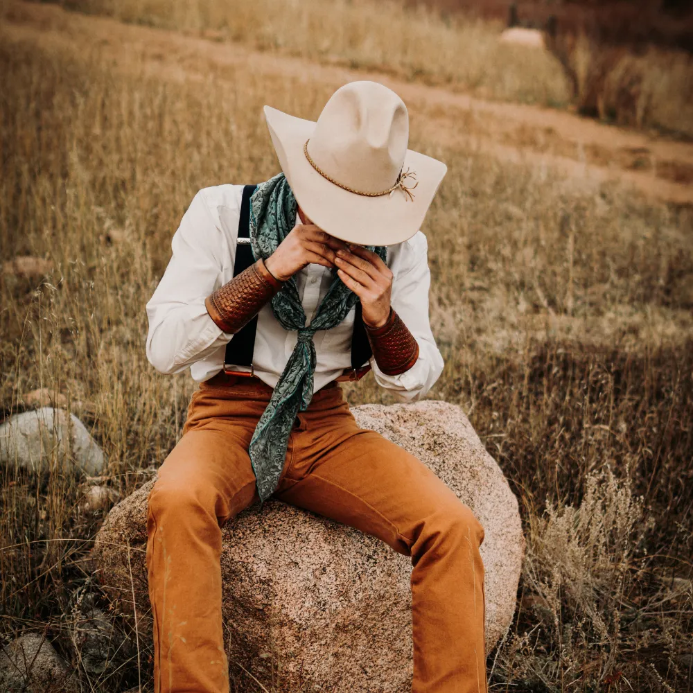 Greeley Hat Works Classic Buckskin Felt Hat sold by Greeley Hat Works product image thumbnail 3