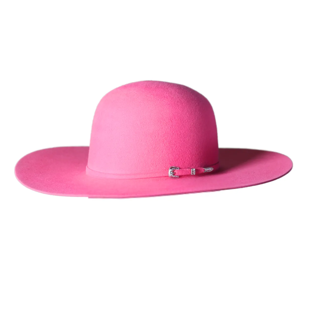 Greeley Hat Works Competitor Hot Pink Felt Hat sold by Greeley Hat Works