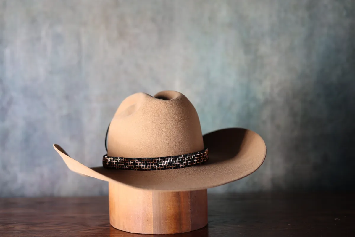 Highend Beaded Hat Bands made by Greeley Hat Works
