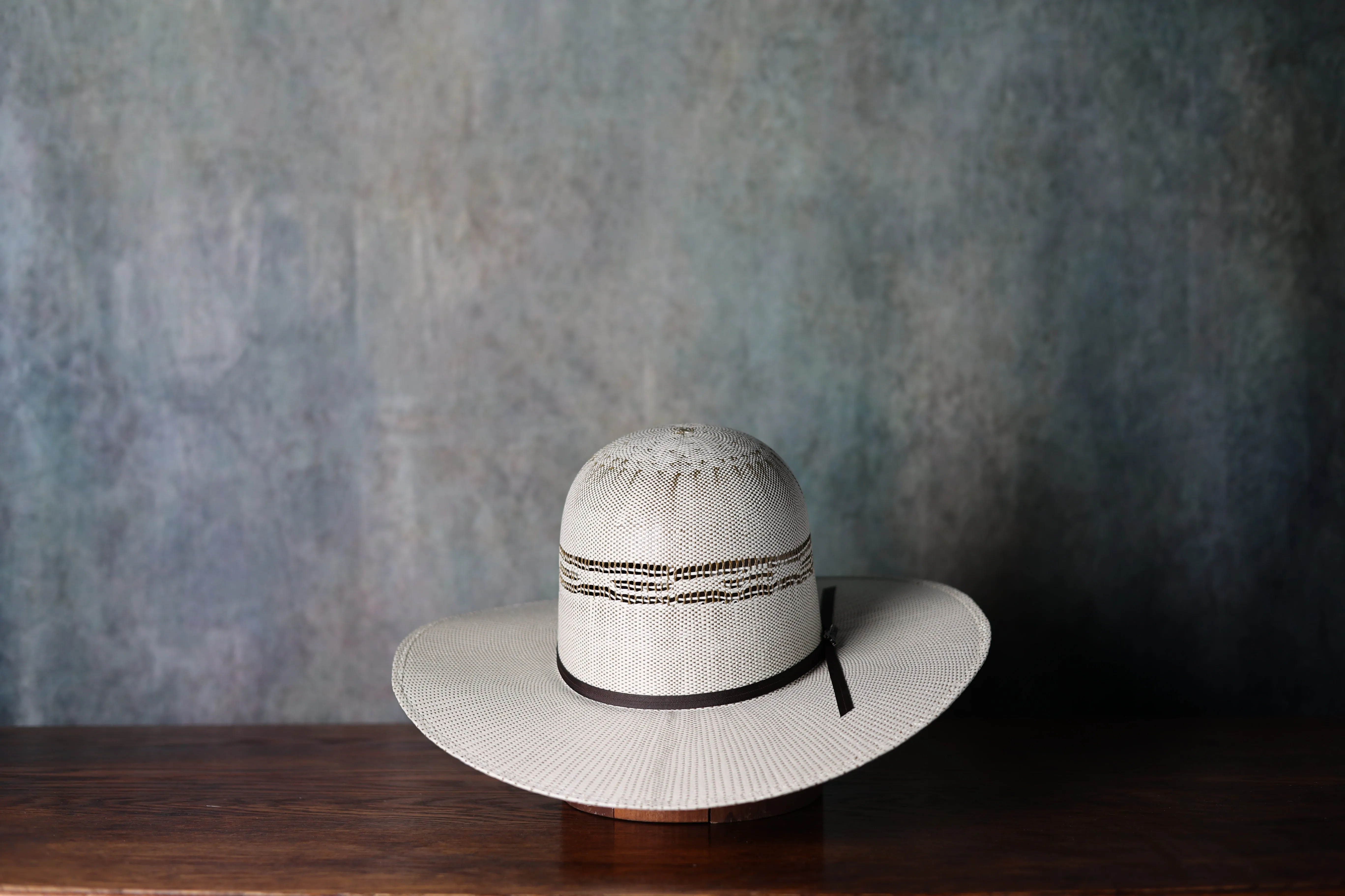 Twister Bangora Ivory/Brown 4 1/4" Brim sold by Greeley Hat Works product image thumbnail 2