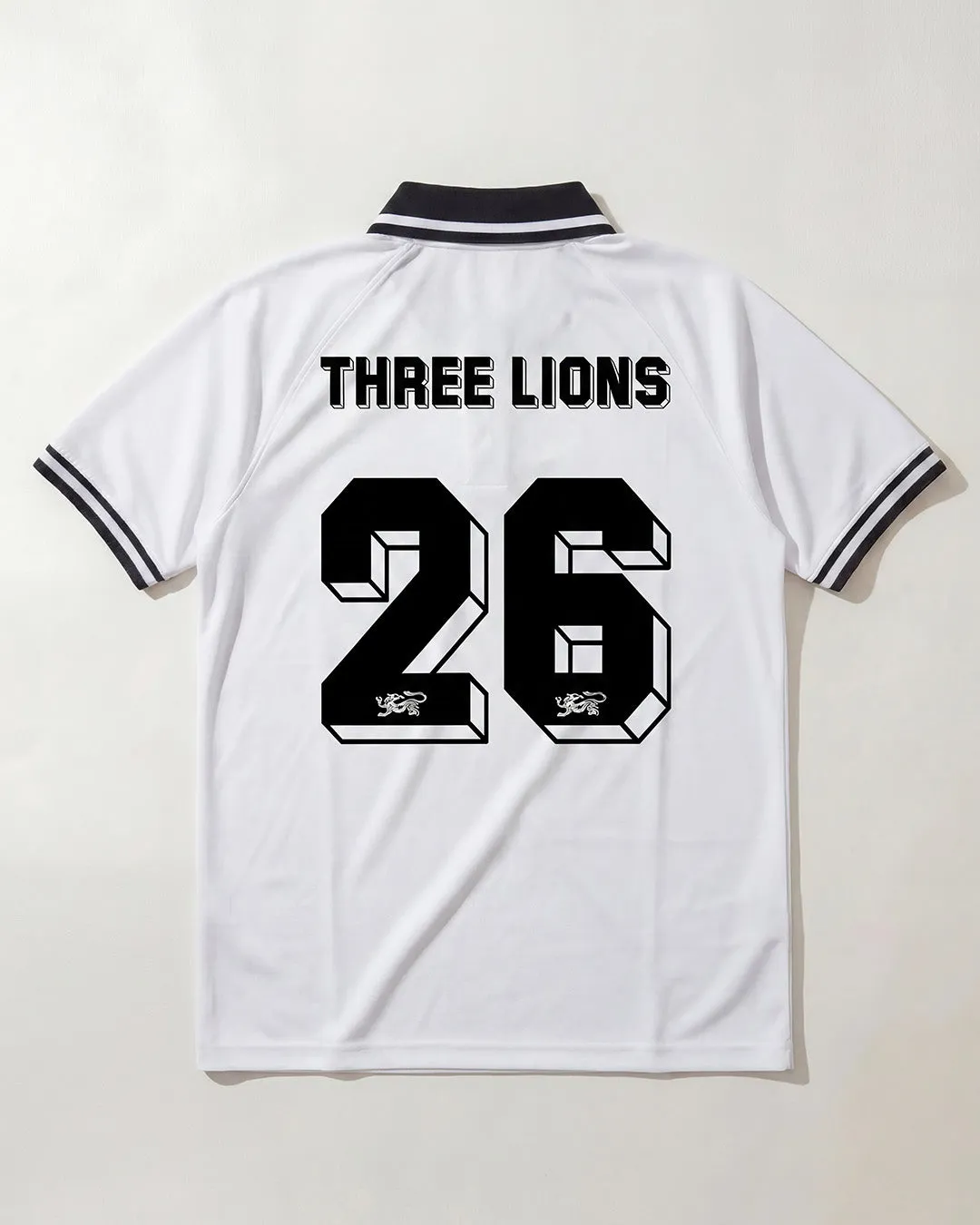 Three Lions White Football Tee Limited Edition sold by High Dive Apparel HDA product image thumbnail 2