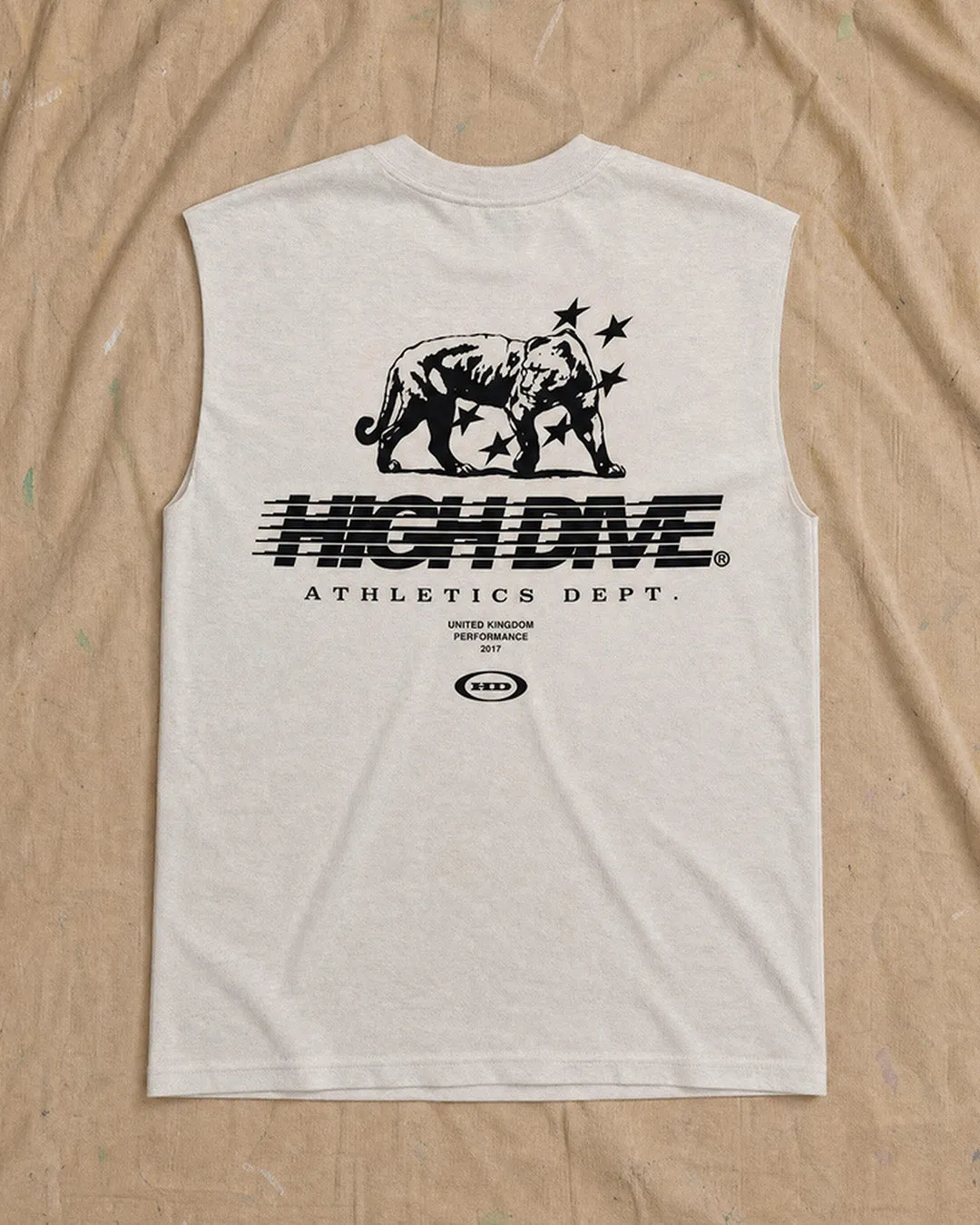 Atheltic Dept Heavy Faded Bone Tank sold by High Dive Apparel HDA