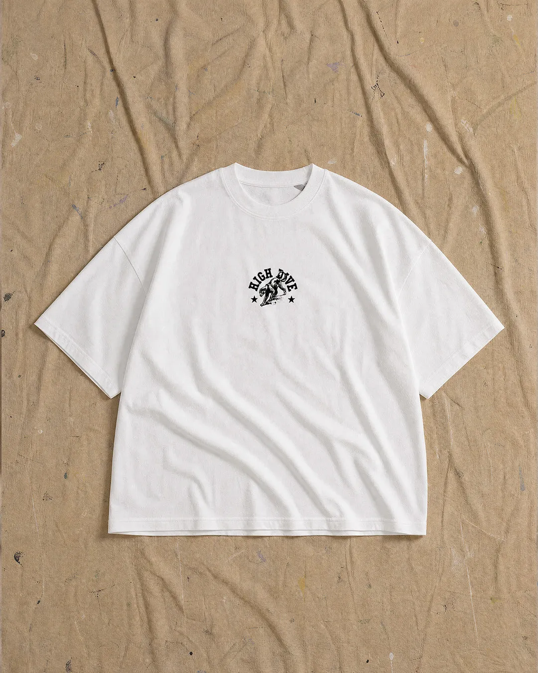 Panther White Oversized Tee sold by High Dive Apparel HDA product image thumbnail 2