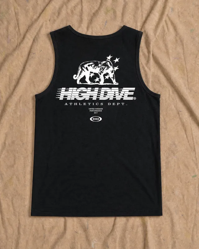 Athletic Dept Women's Active Crop Tank made by High Dive Apparel HDA