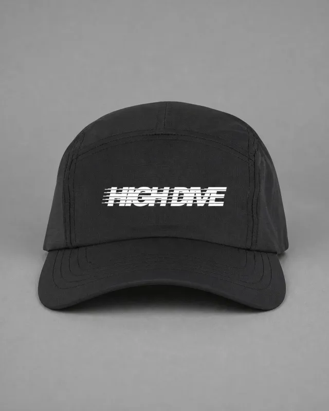 Athletic Dept Activewear Black Cap made by High Dive Apparel HDA