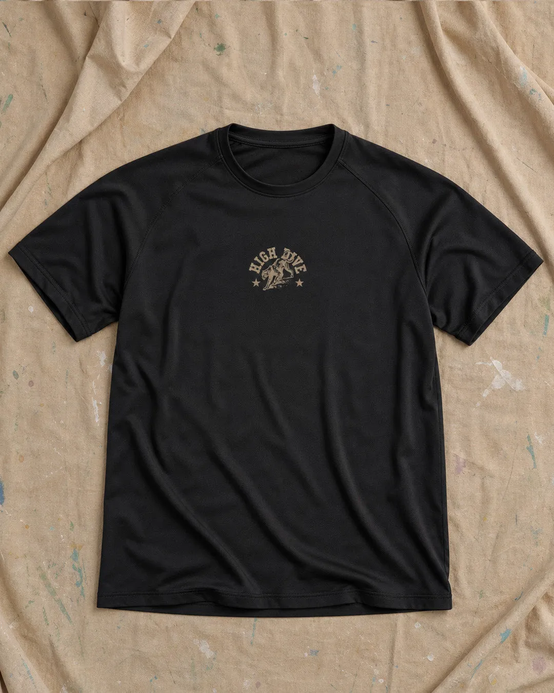 College Panther Black Active Tee sold by High Dive Apparel HDA product image thumbnail 2