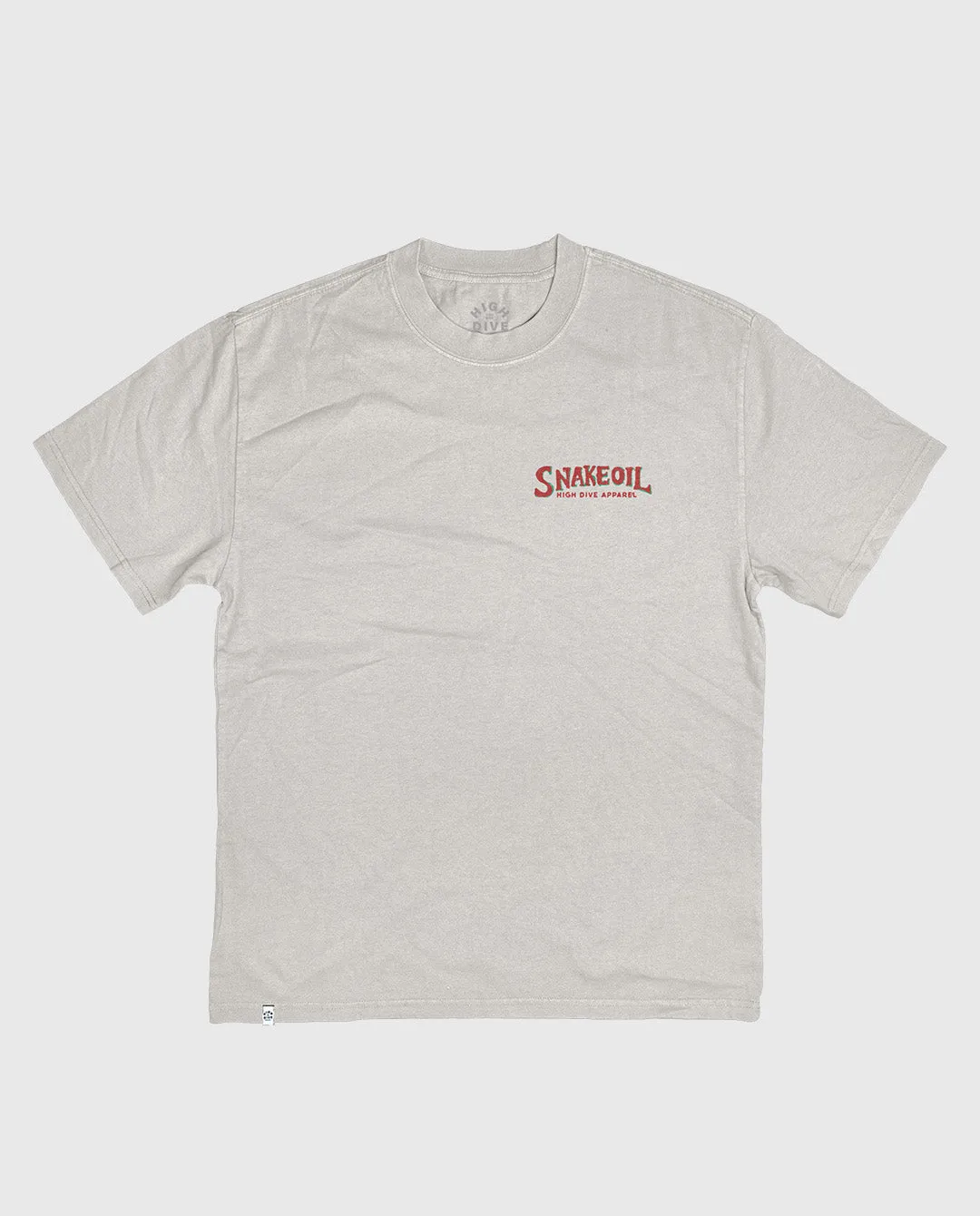 Snake Oil Heavy Tee Faded Bone sold by High Dive Apparel HDA product image thumbnail 2