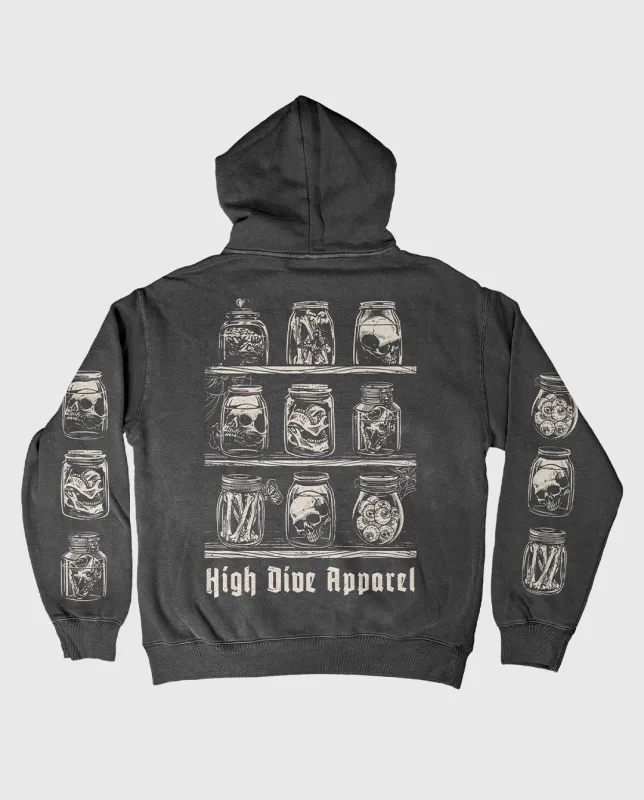 Collector Faded Oversized Hoody made by High Dive Apparel HDA