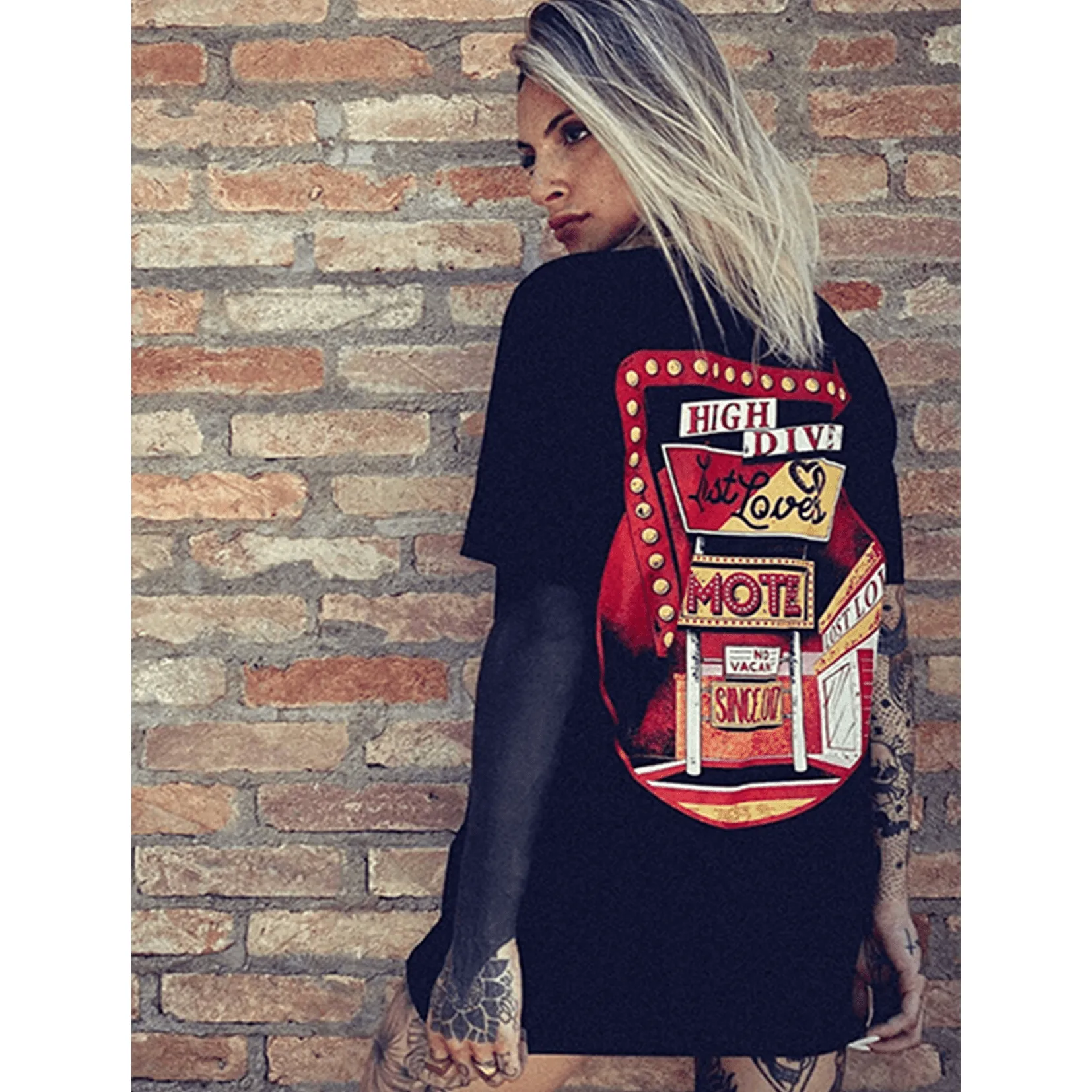 Lost Lovers Motel sold by High Dive Apparel HDA