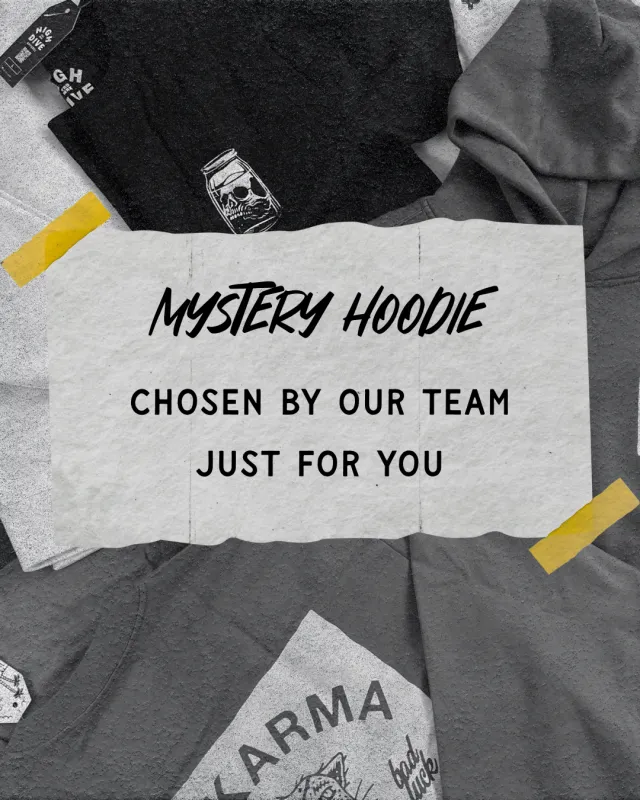 Mystery Hoodie made by High Dive Apparel HDA